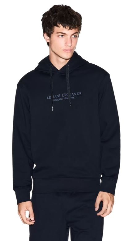 ARMANI EXCHANGE Classic Hooded Sweatshirt for Men