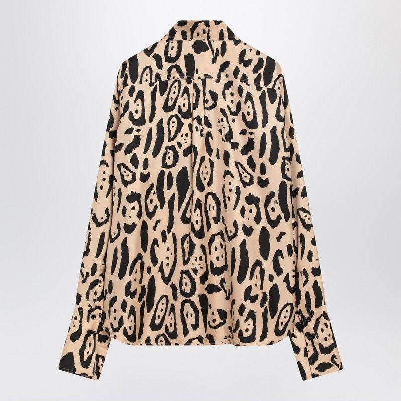 MAX MARA SPORTMAX Silk Animal Print Shirt for Women