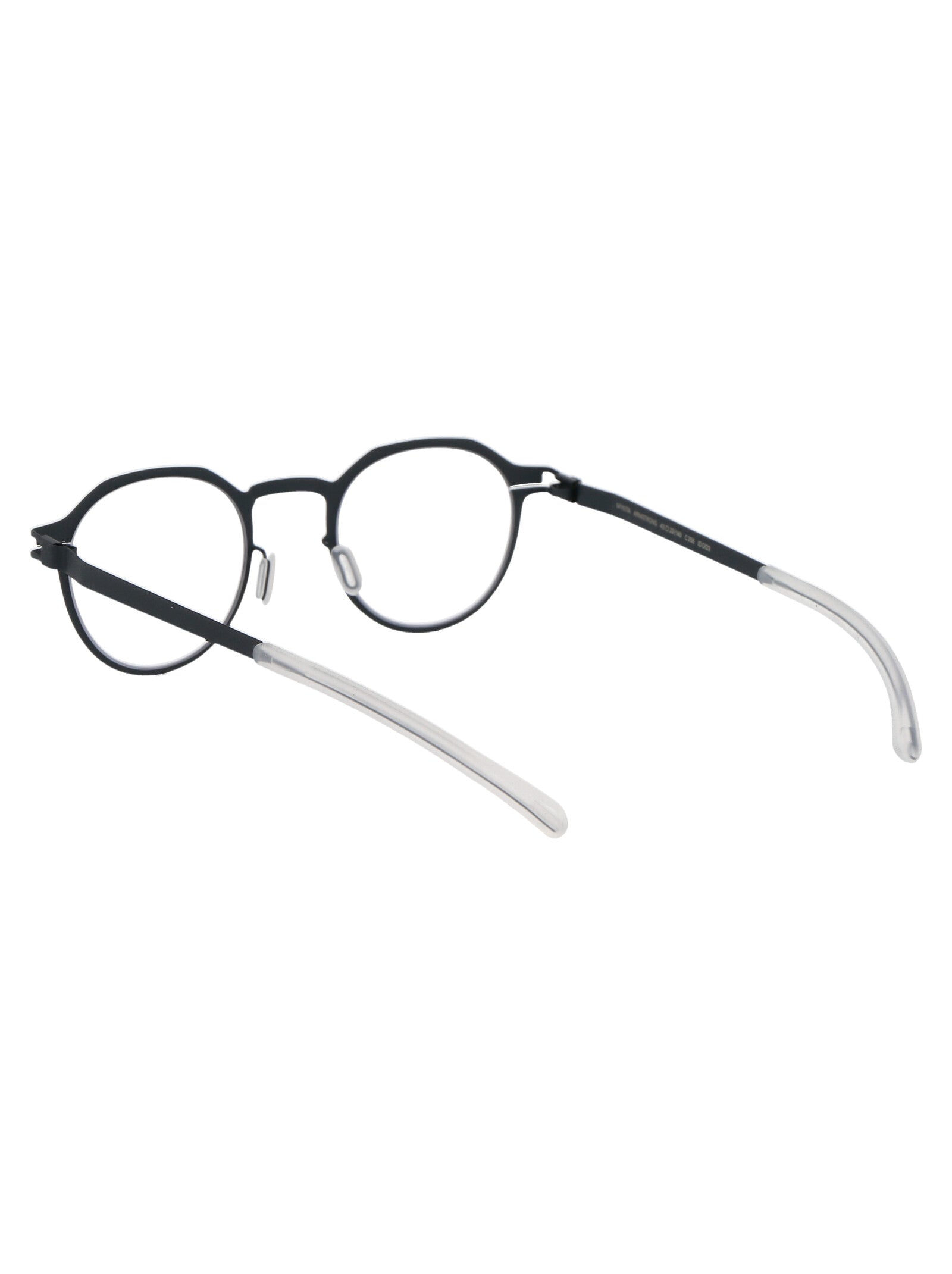 MYKITA Unisex Clear Steel Optical Glasses - Armstrong