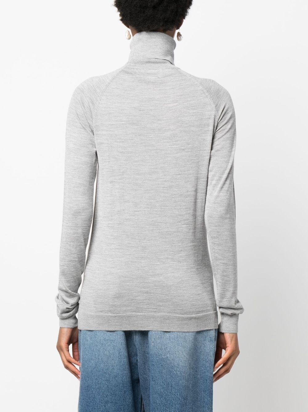 ARMARIUM Wool and Cashmere Blend High Neck Sweater