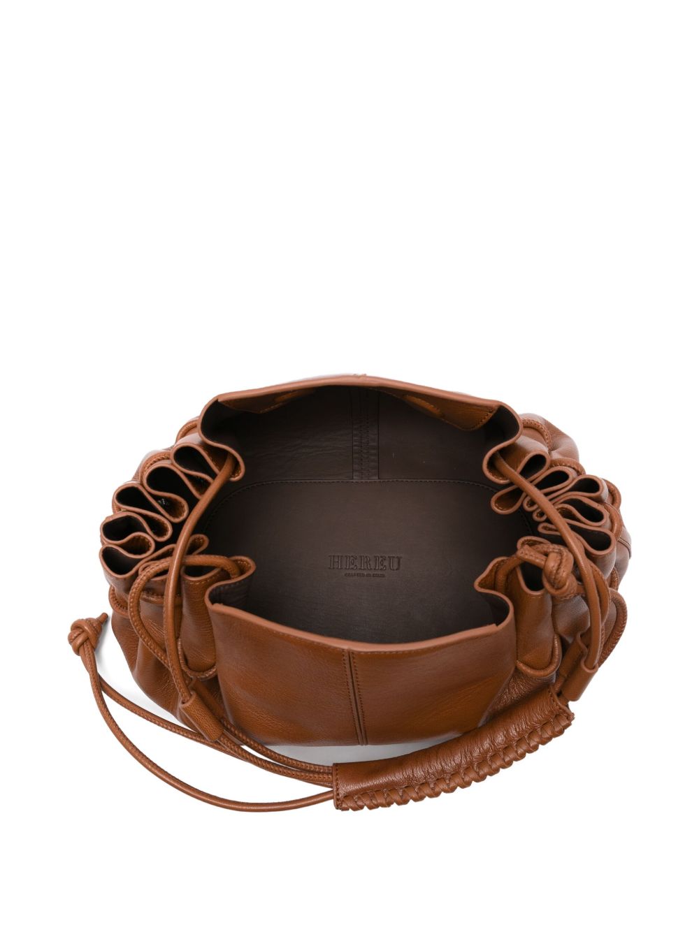 HEREU Medium Leather Shoulder Handbag