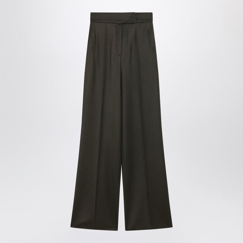 MAX MARA Wide-Leg Wool Trousers in Classic Fit