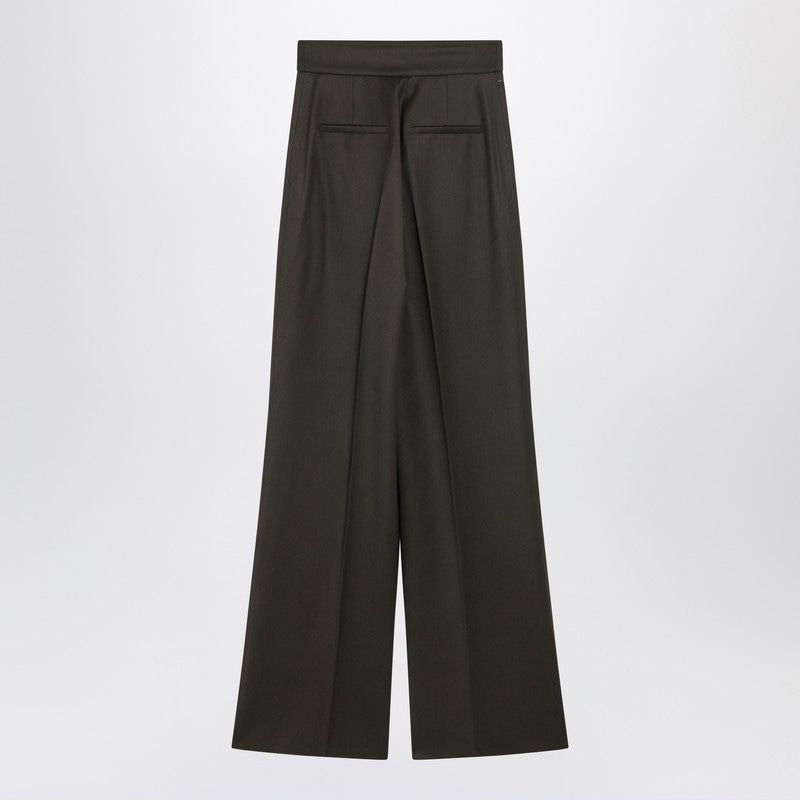 MAX MARA Wide-Leg Wool Trousers in Classic Fit