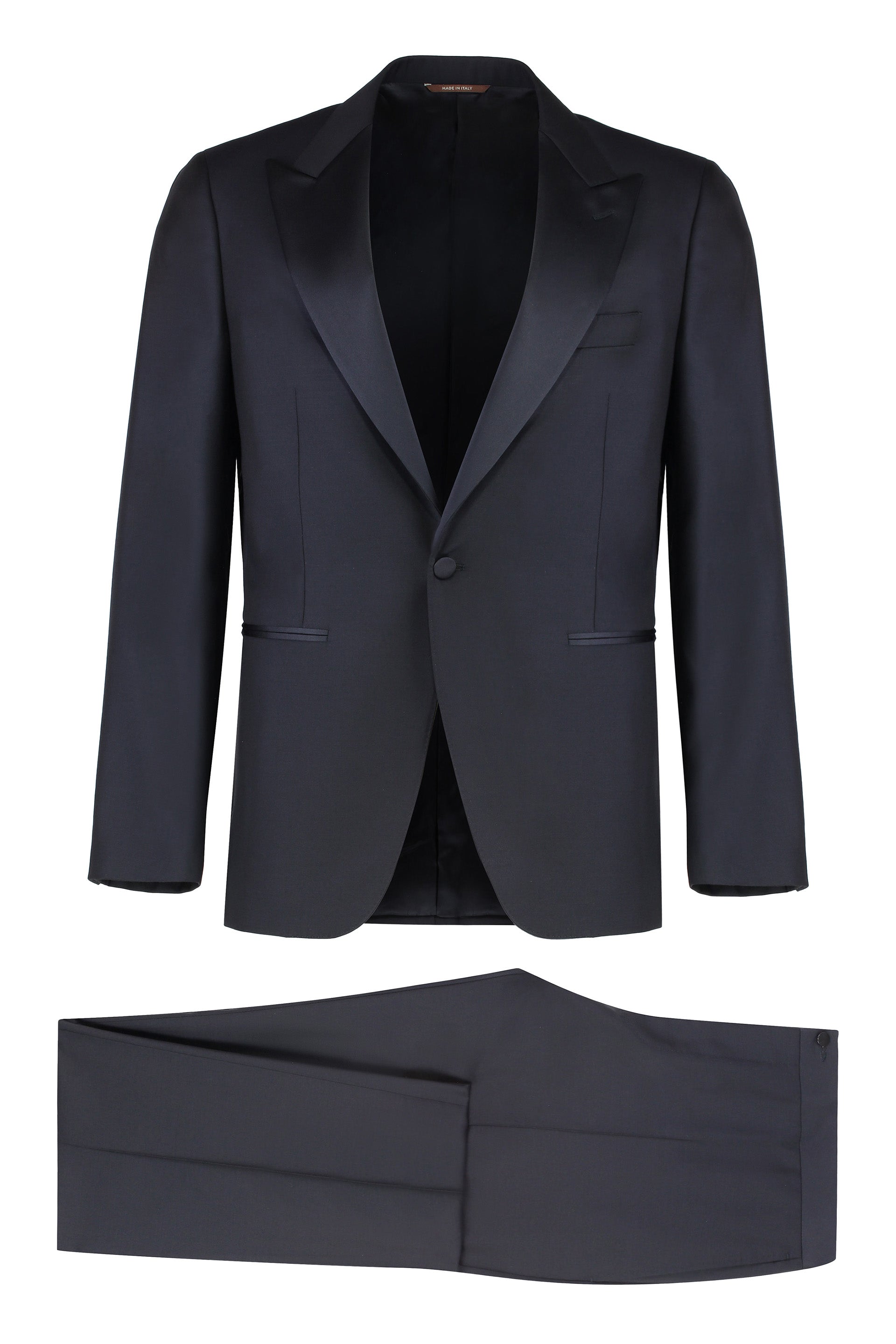 CANALI Men's Wool Two-Piece Suit - Single-Breasted
