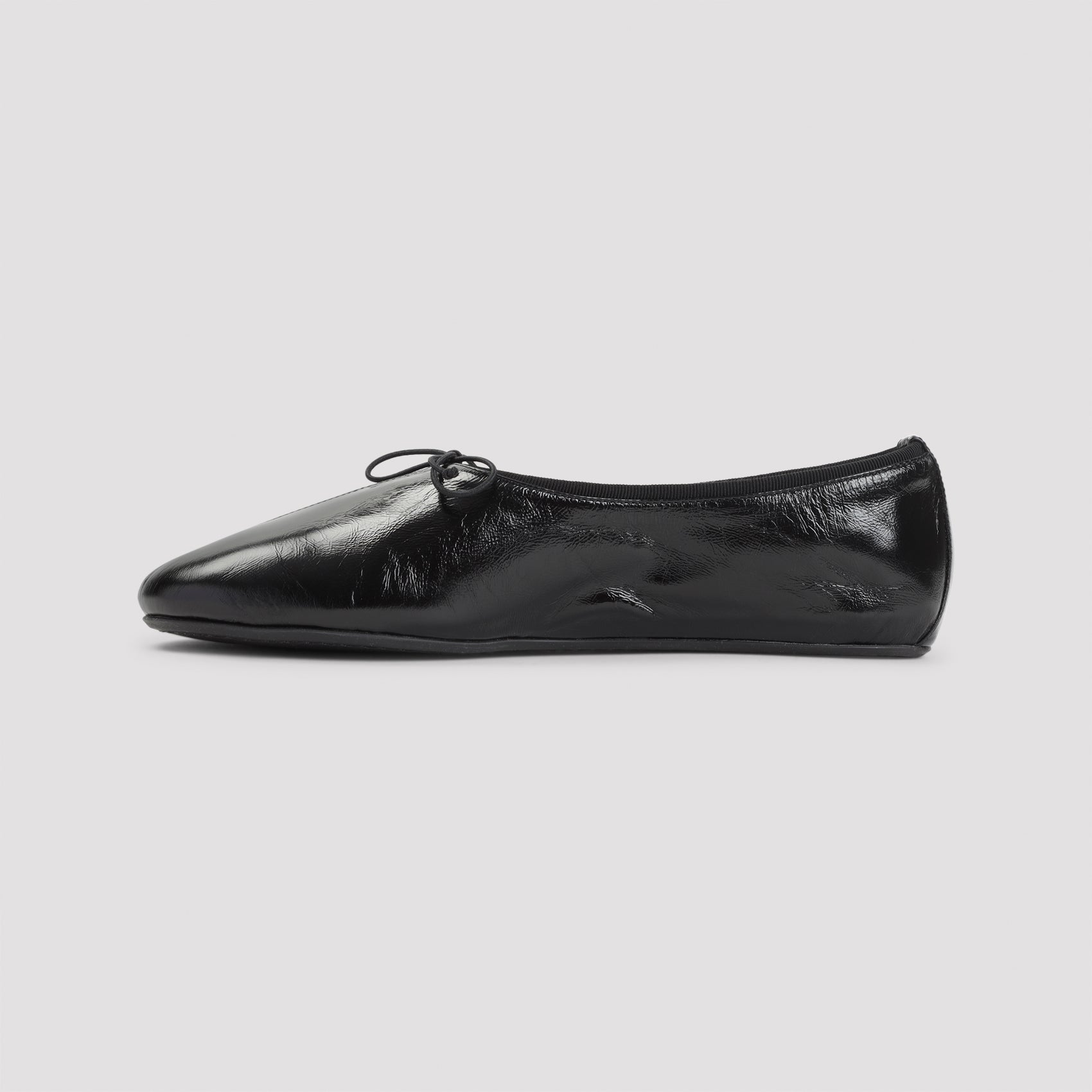 PHOEBE PHILO Gathered Flat Leather Ballerinas