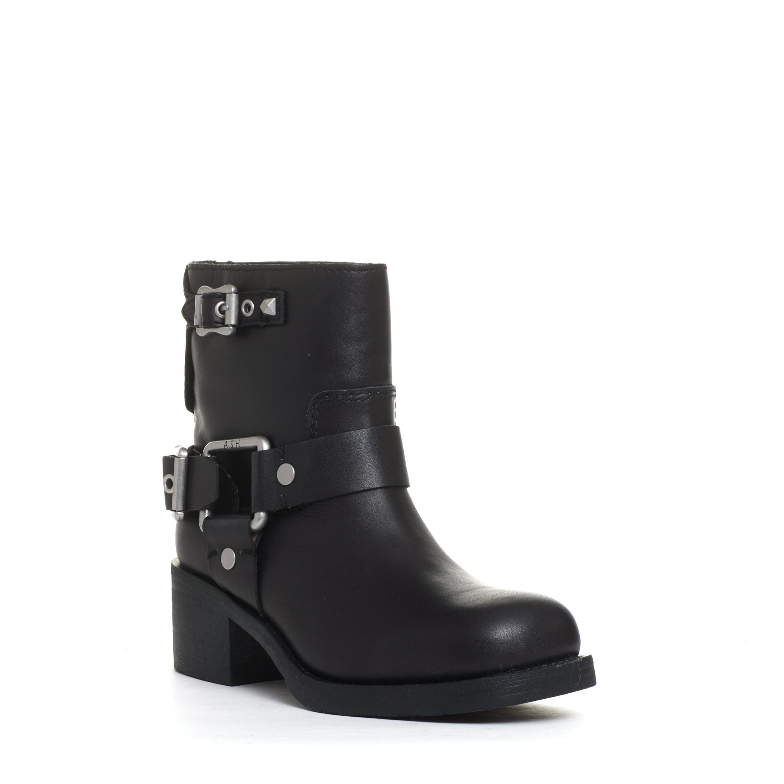 ASH Biker Ankle Boots with Buckles