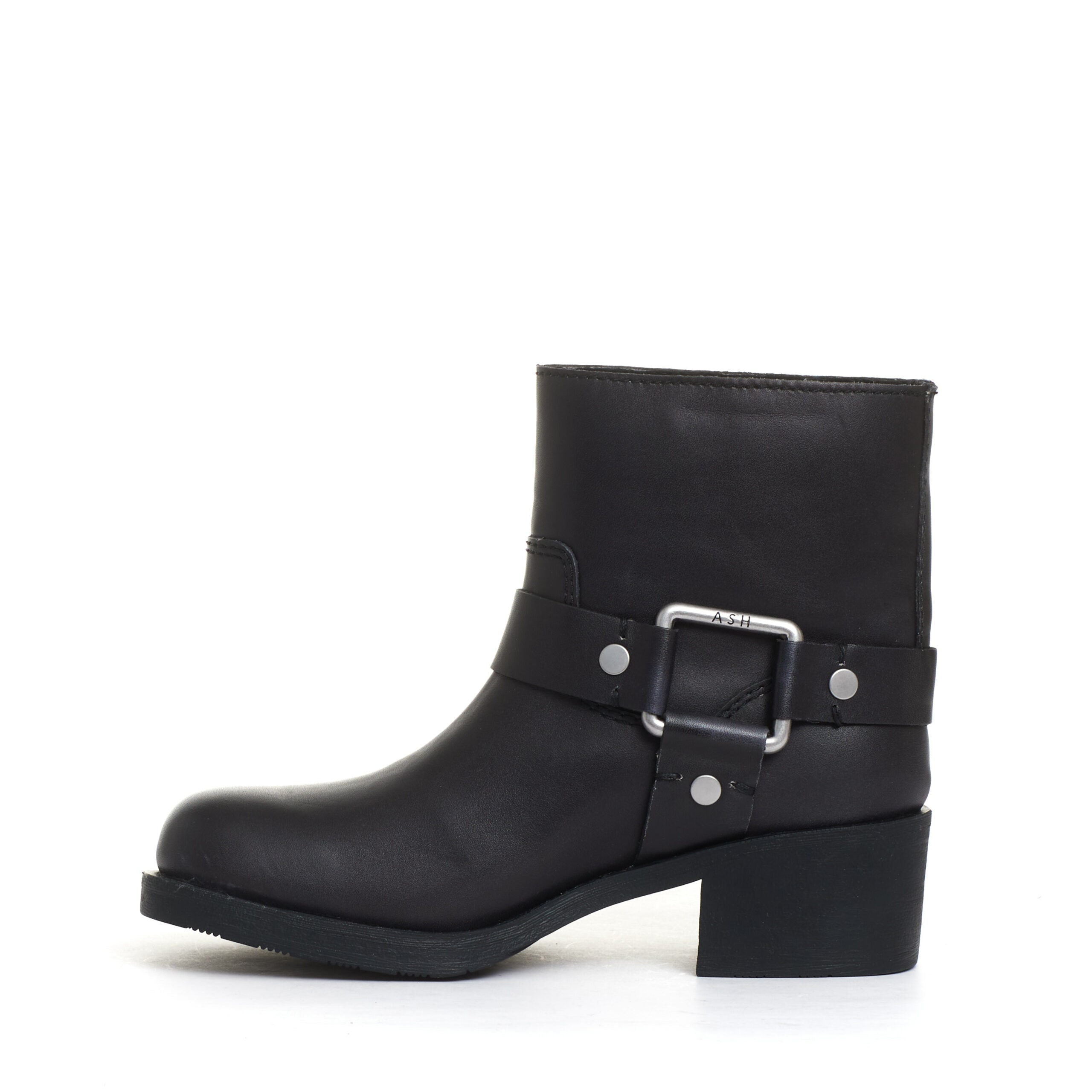 ASH Biker Ankle Boots with Buckles