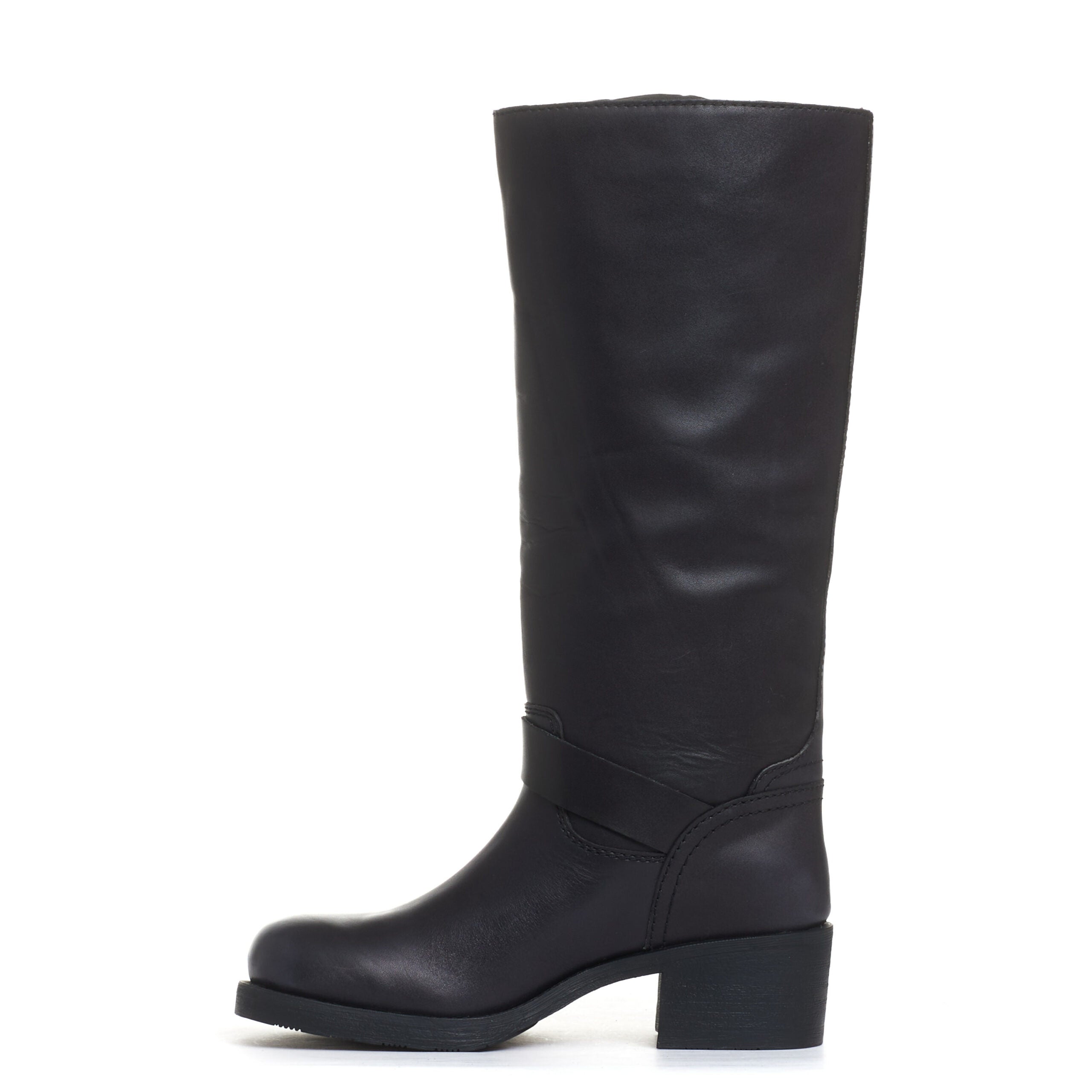 ASH Biker Ankle Boot with 40mm Heel