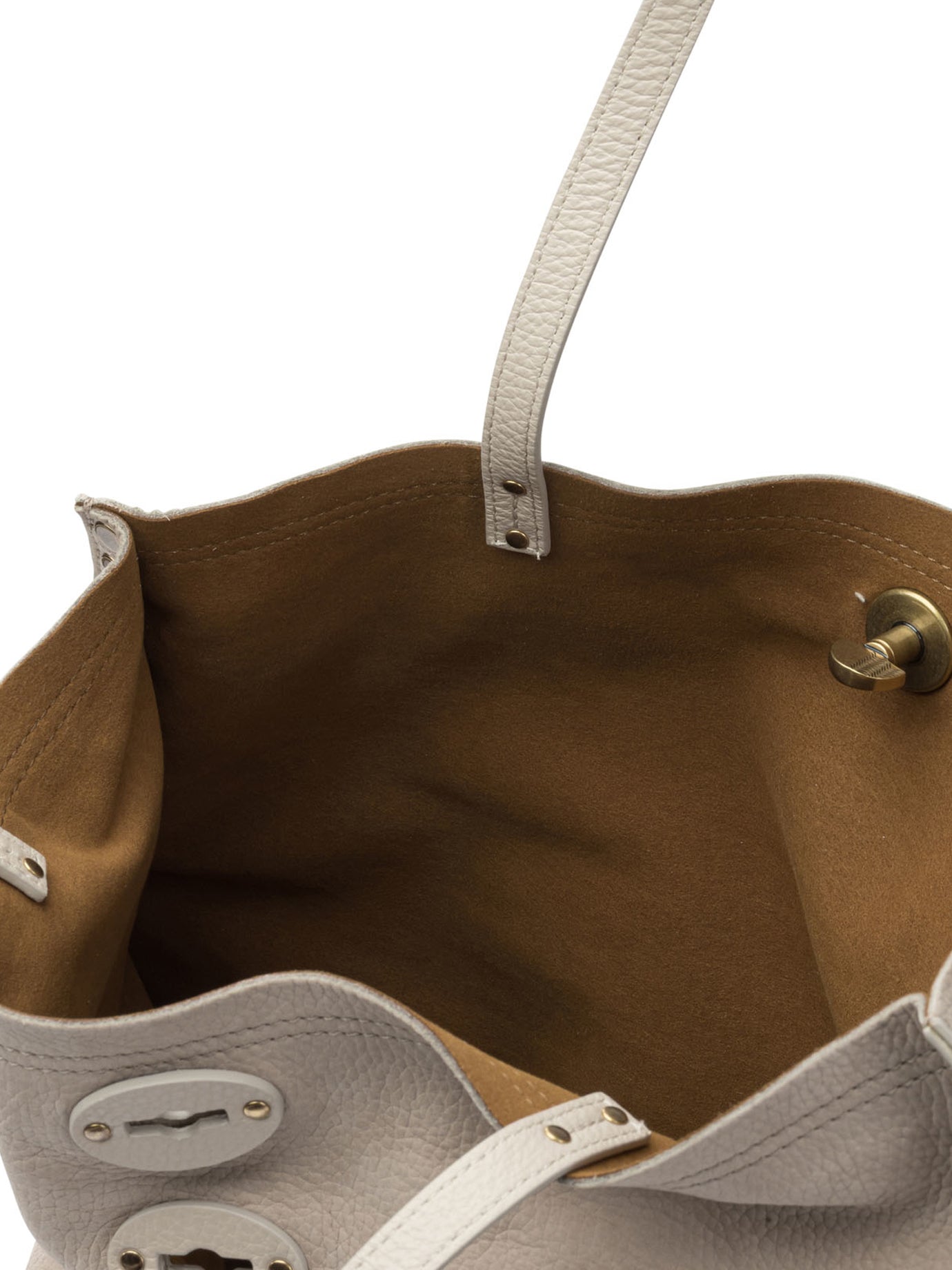 ZANELLATO Mini Shoulder Handbag with Convertible Silhouette