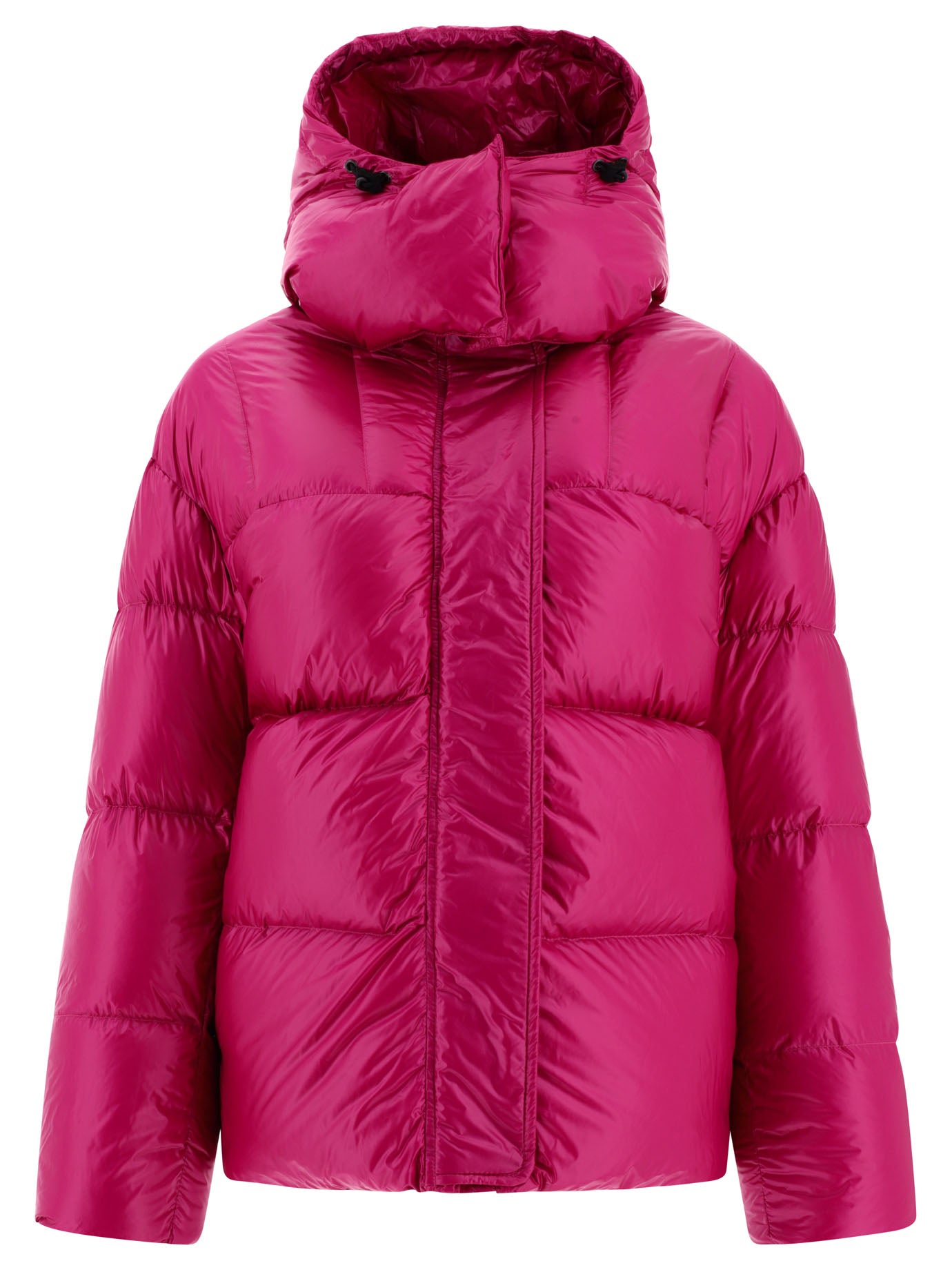 ASPESI Padded Jacket with Detachable Hood for Women