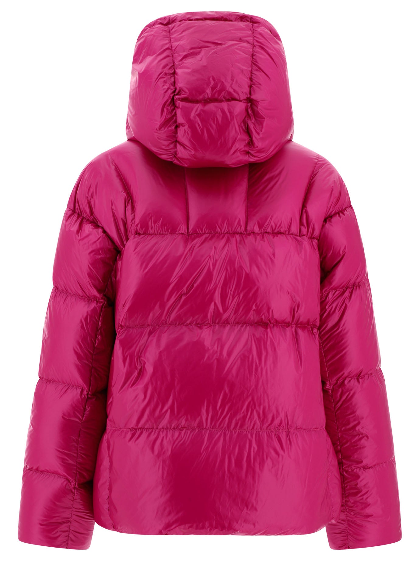 ASPESI Padded Jacket with Detachable Hood for Women