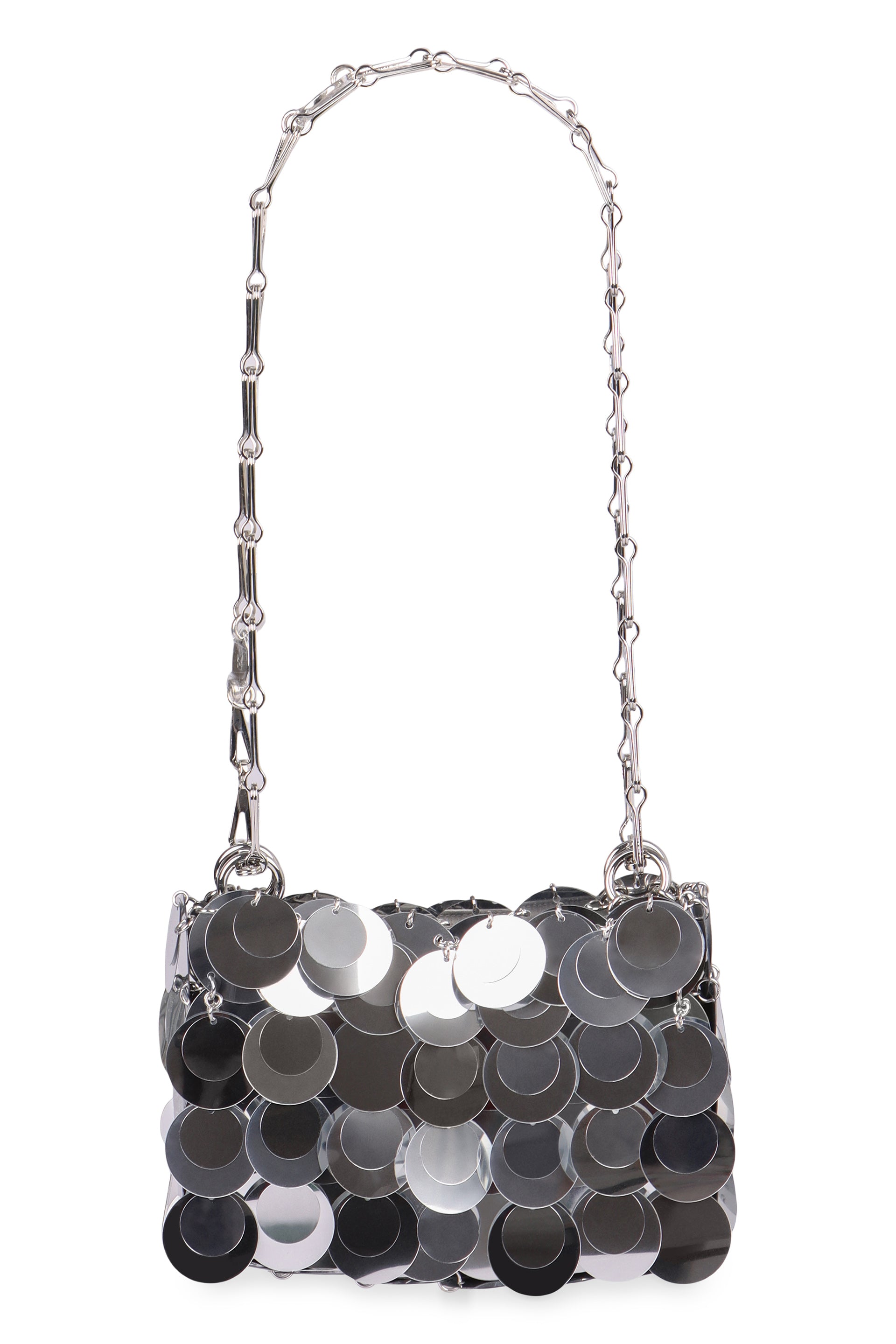 PACO RABANNE Mini Sparkle Discs Handbag