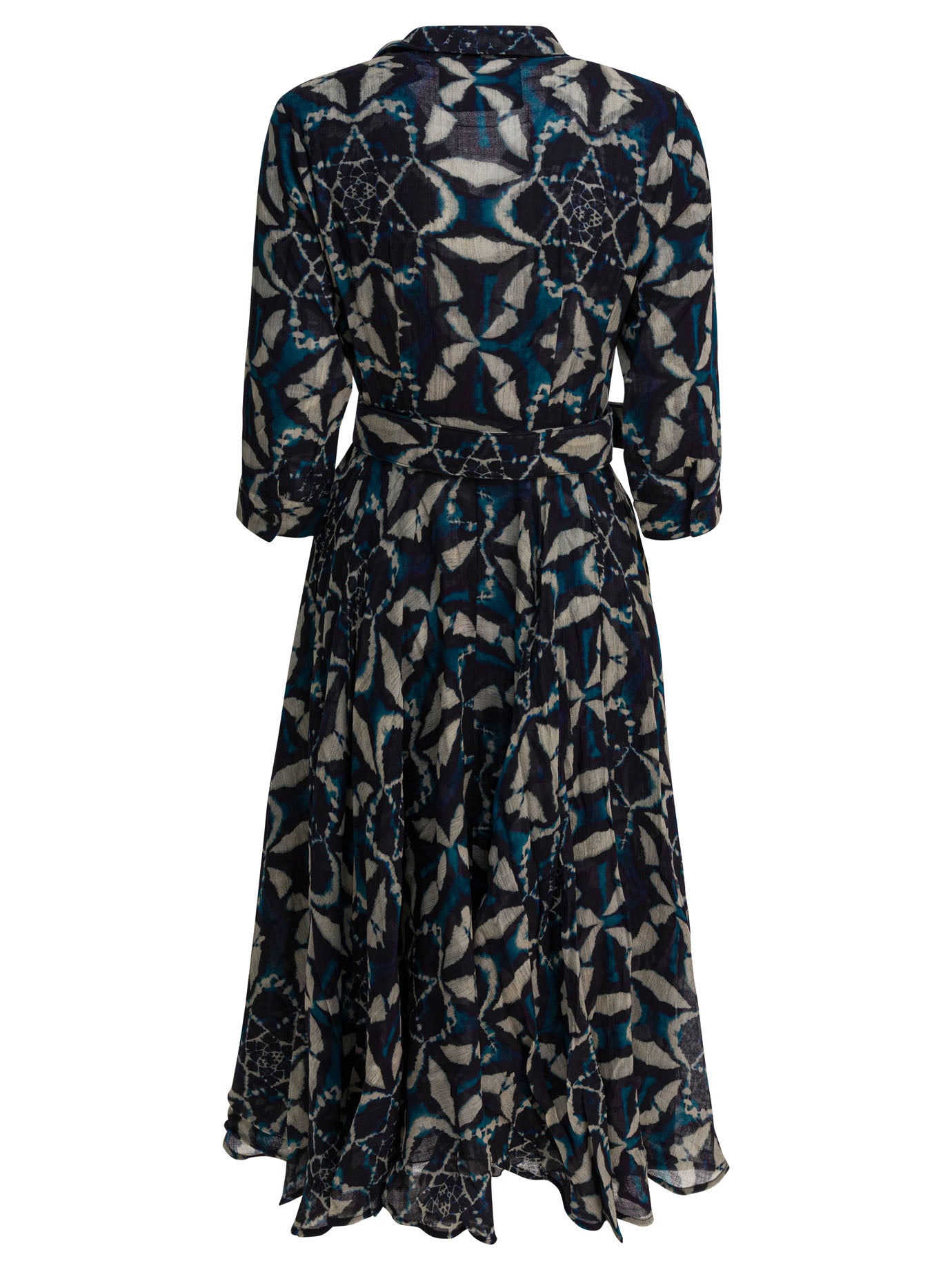 SAMANTHA SUNG Printed Wool Dress for Women - Fall 2025