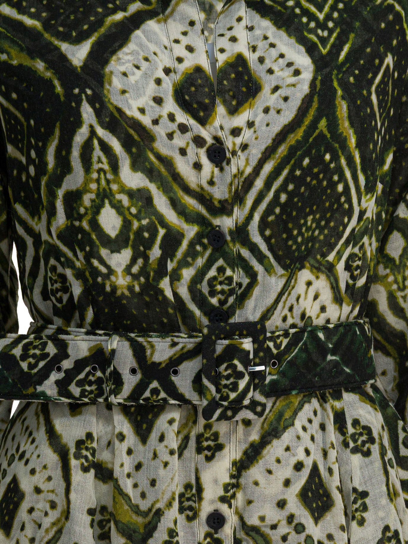 SAMANTHA SUNG Mini Tie-Dye Wool Dress