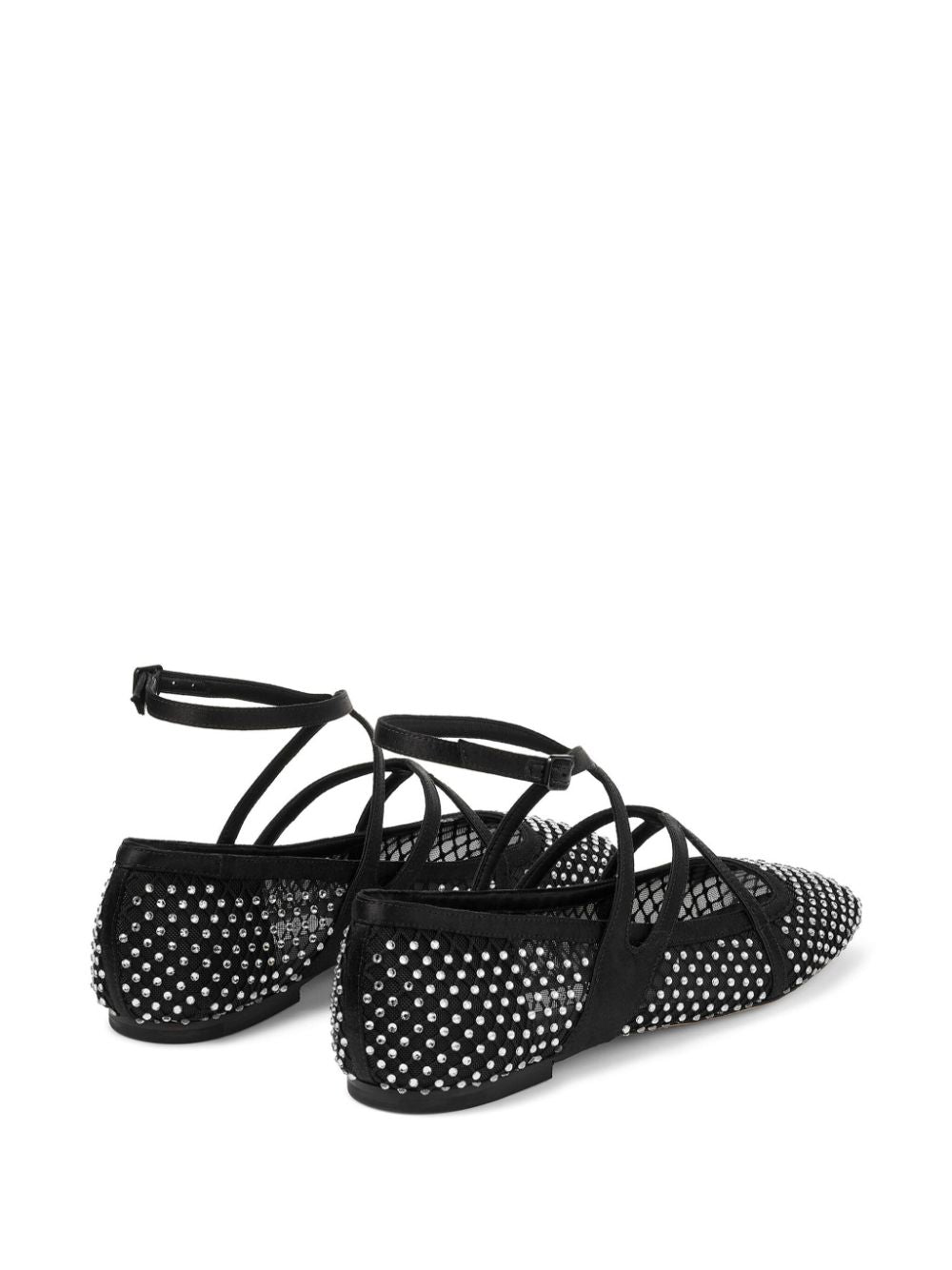 JIMMY CHOO Astoria Mini Flat Sandals for Women