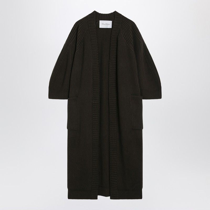 MAX MARA Robe-Style Cardigan in Wool and Cashmere