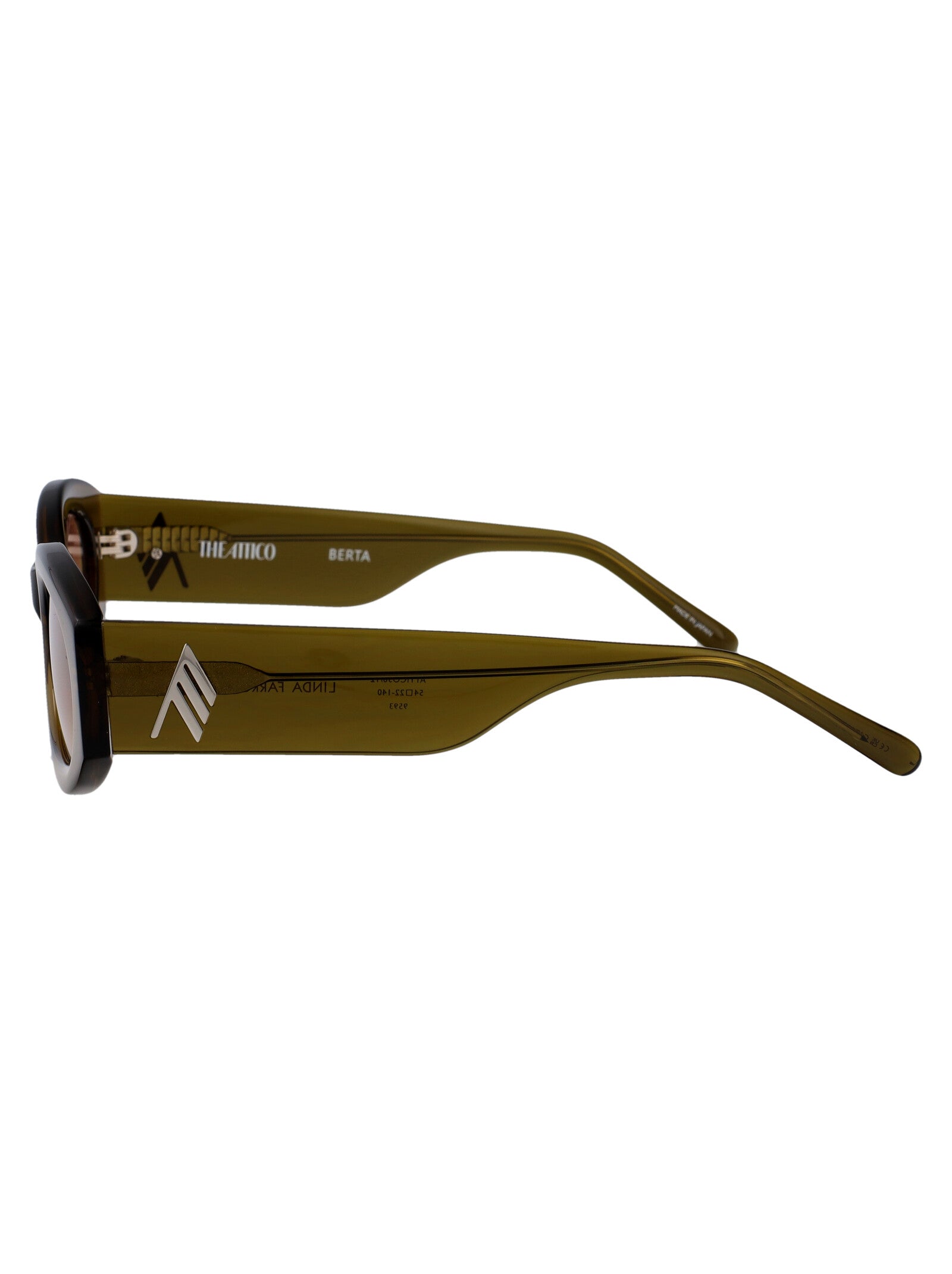 THE ATTICO Chic Acetate Mini Sunglasses for Women