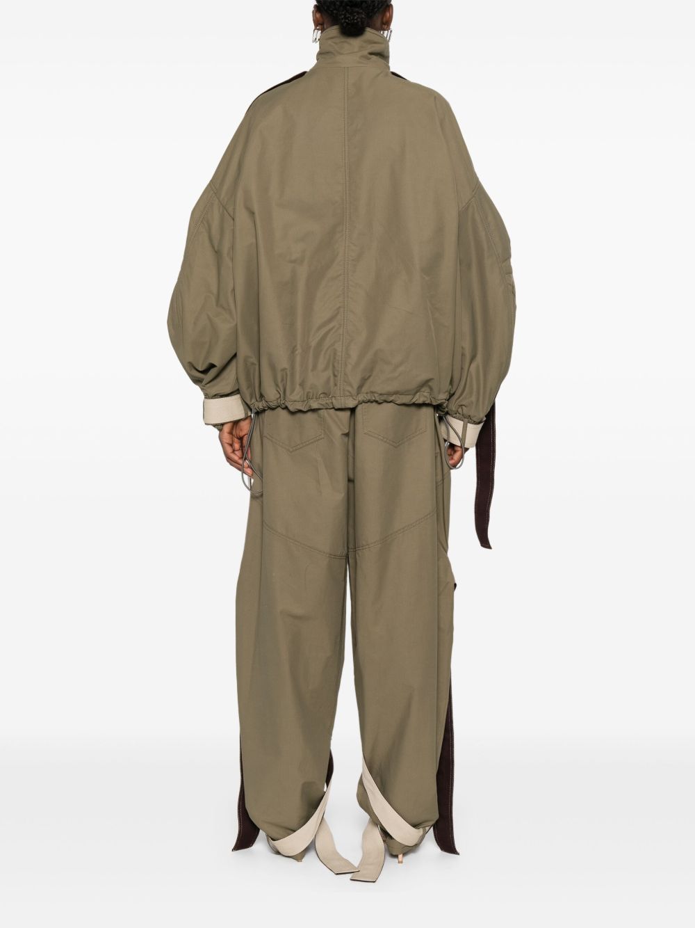 ATTICO Chic Military Bomber Jacket for Women