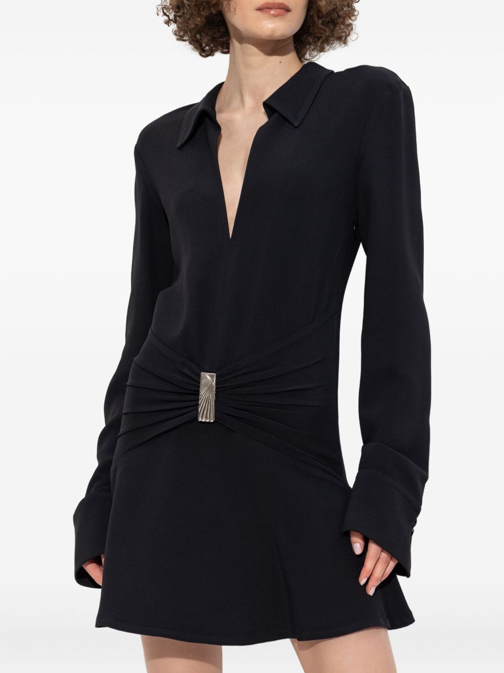 THE ATTICO Sleek Cady Mini Dress for Women