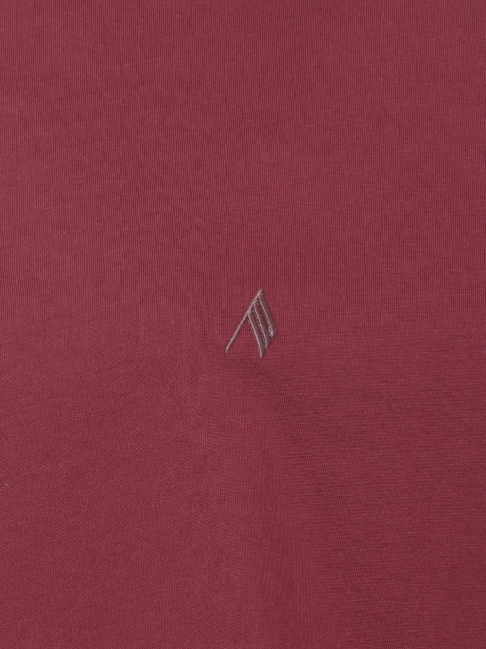 ATTICO Oversized Lightweight Cotton T-Shirt with Shaped Slit for Women