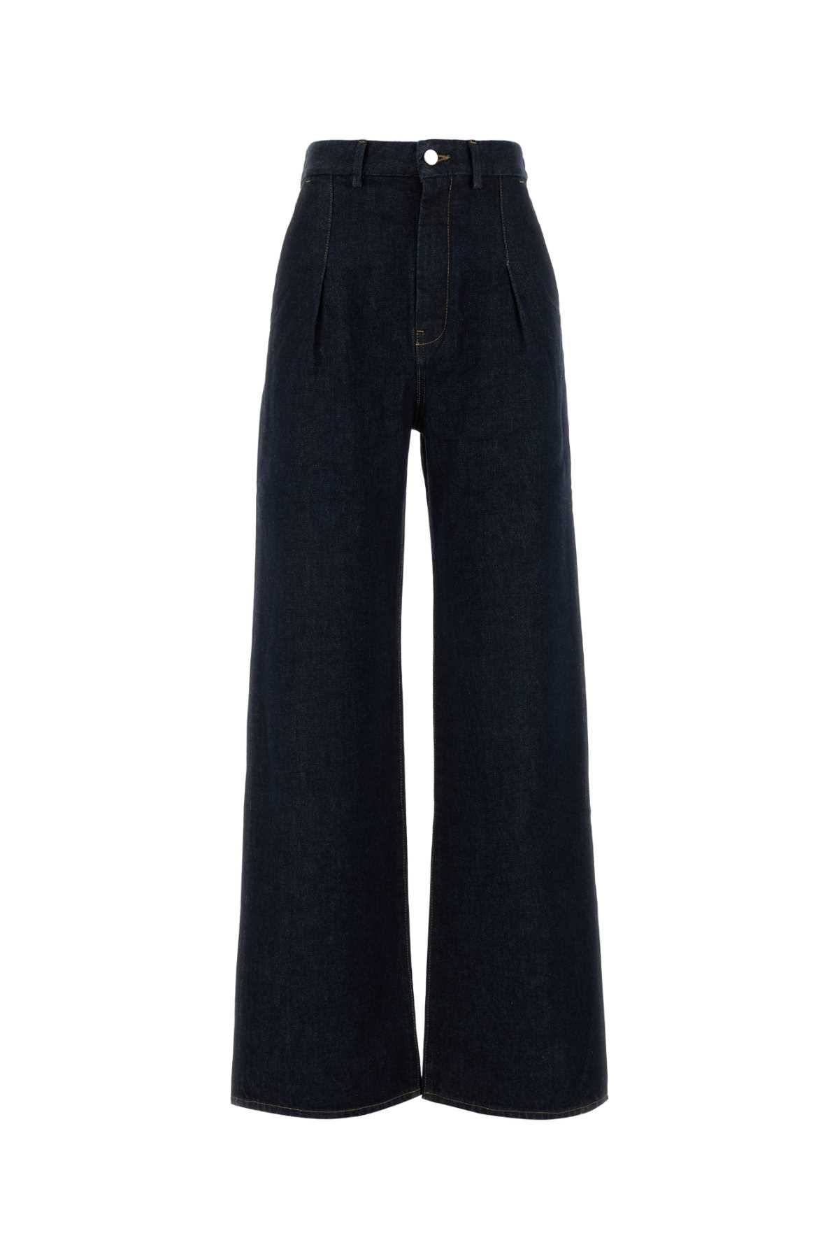 LOULOU Wide-Leg Denim Attu Jeans