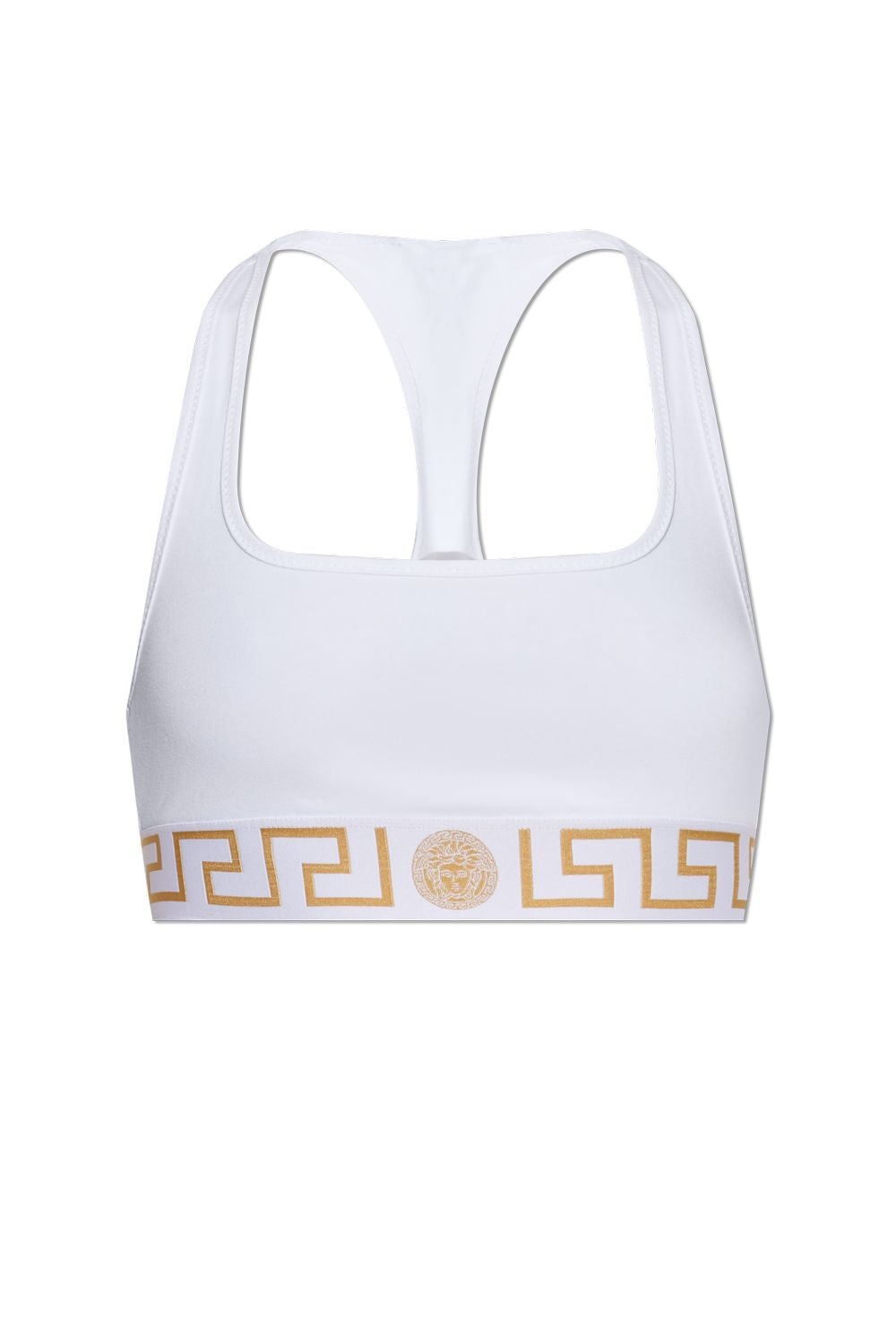 VERSACE Greek Border Triangle Bra