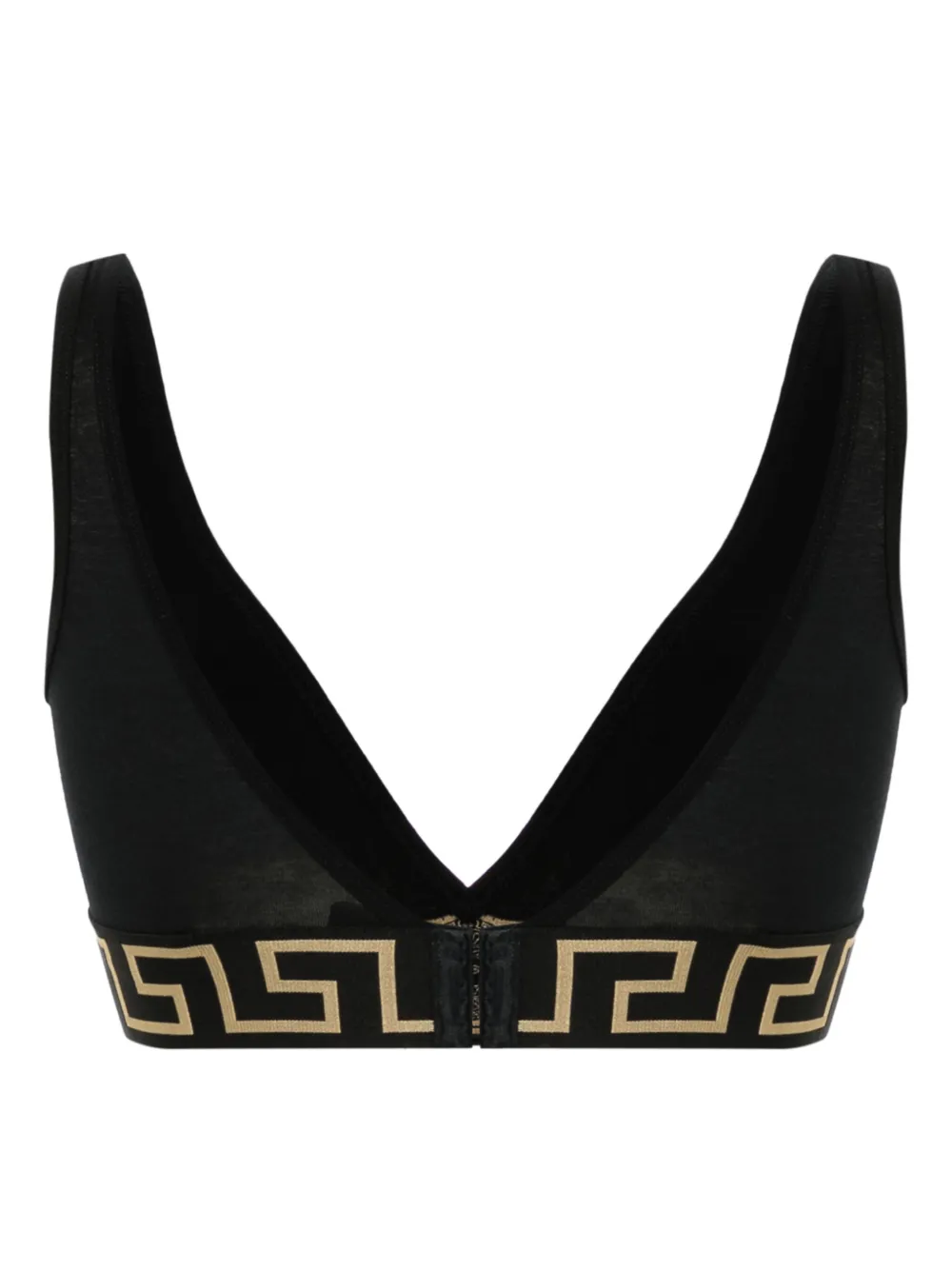 VERSACE Chic Bralette with Greek Border