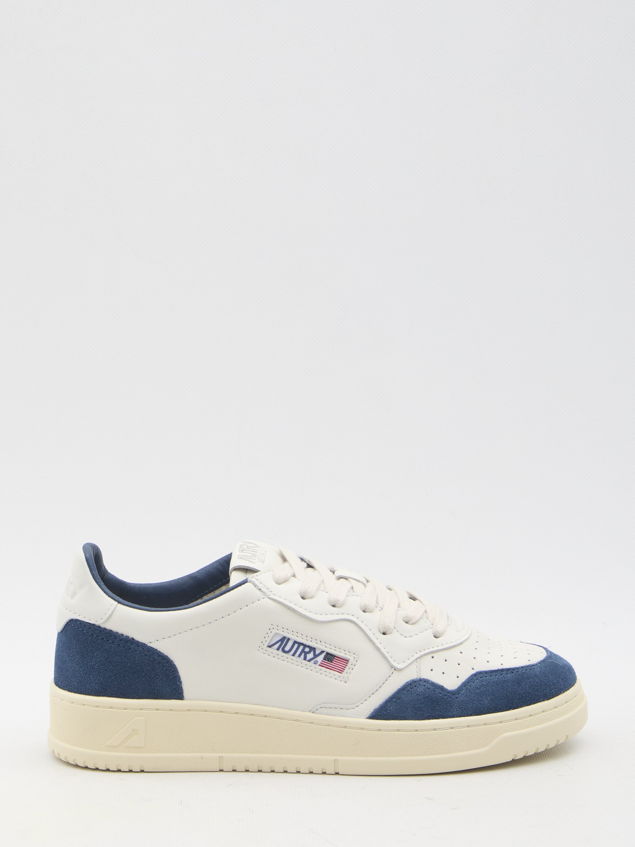 AUTRY Two-Tone Leather Medalist Low Sneakers