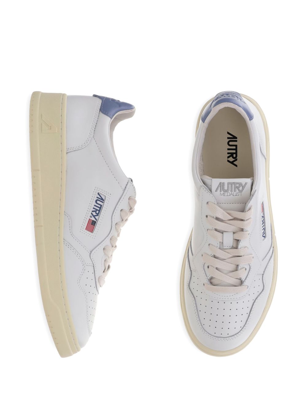 AUTRY Men's Leather Medalist Low Sneakers