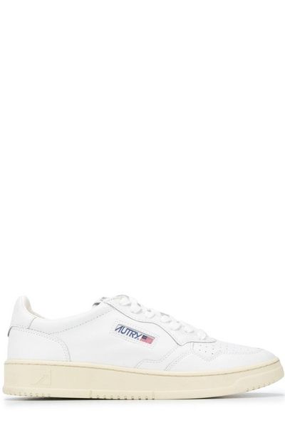 AUTRY Men's Low-Top Medalist Sneakers with Dust Handbag