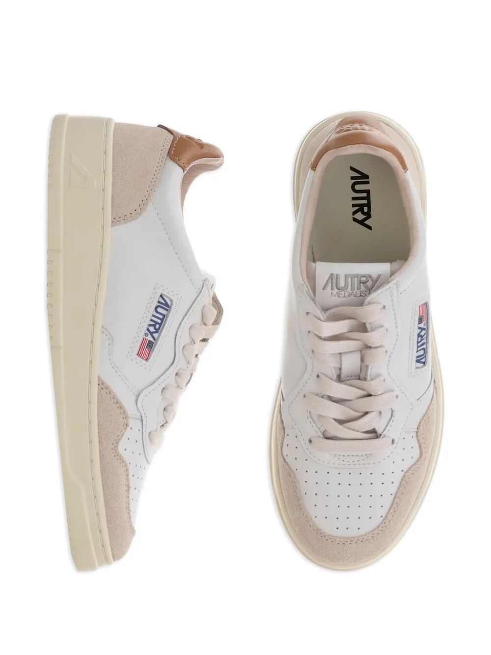 AUTRY Men's Suede Medalist Low Sneakers