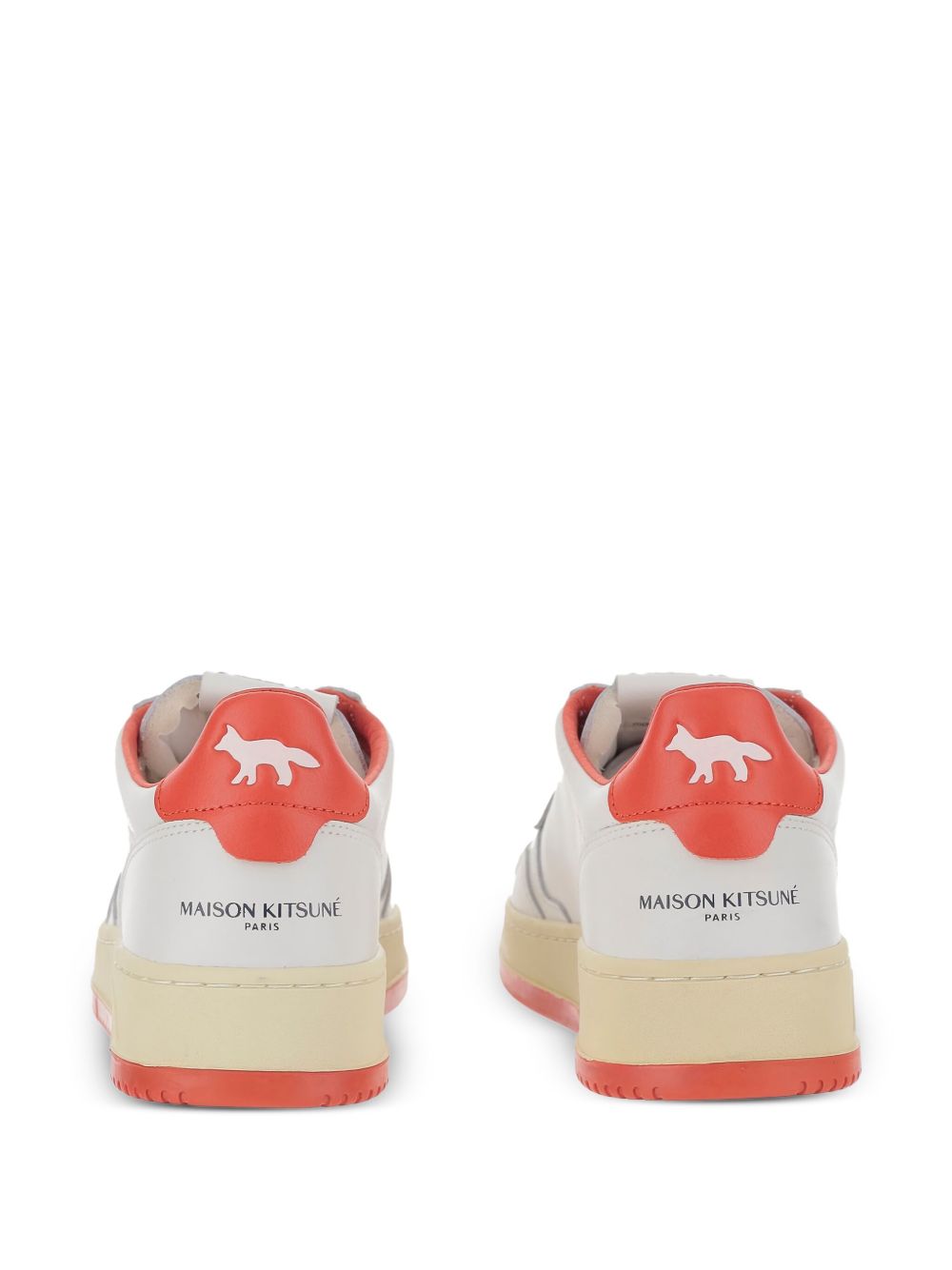 AUTRY X MAISON KITSUNÉ Timeless Medalist Low Sneakers for Men - FW25