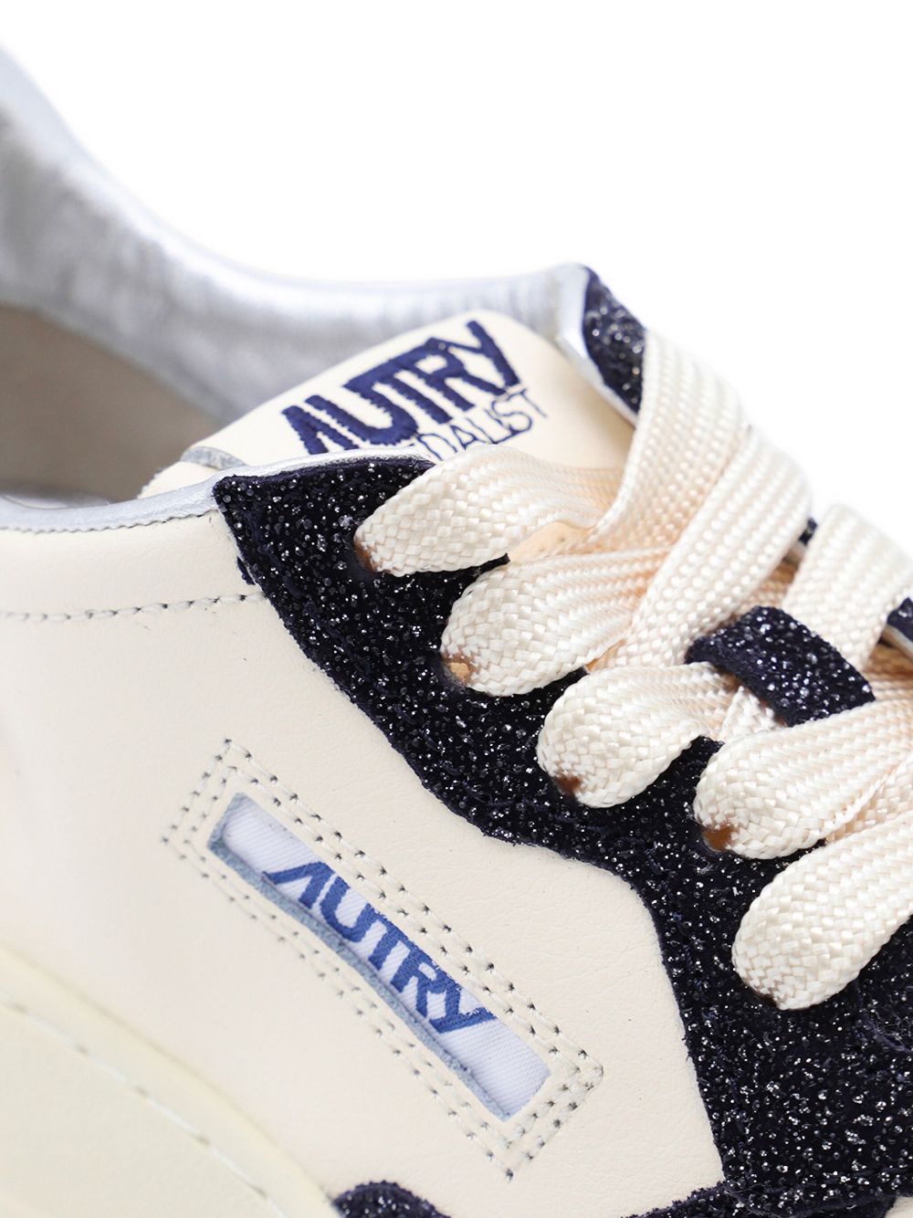 AUTRY Leather Glitter Sneakers for Women