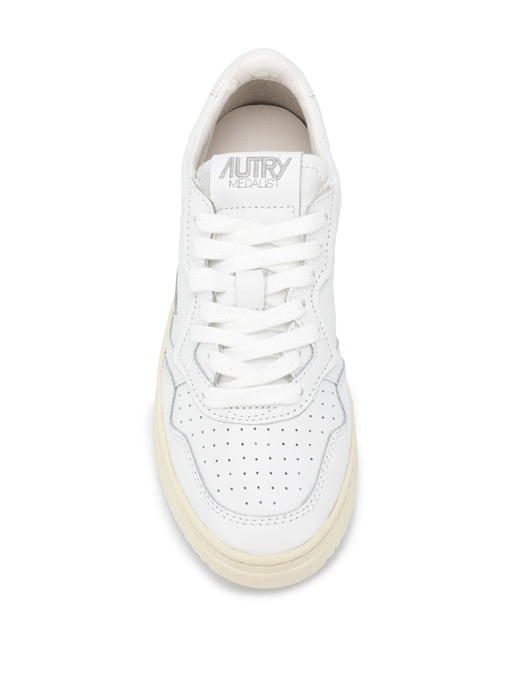 AUTRY Women’s Round-Toe Leather Sneakers