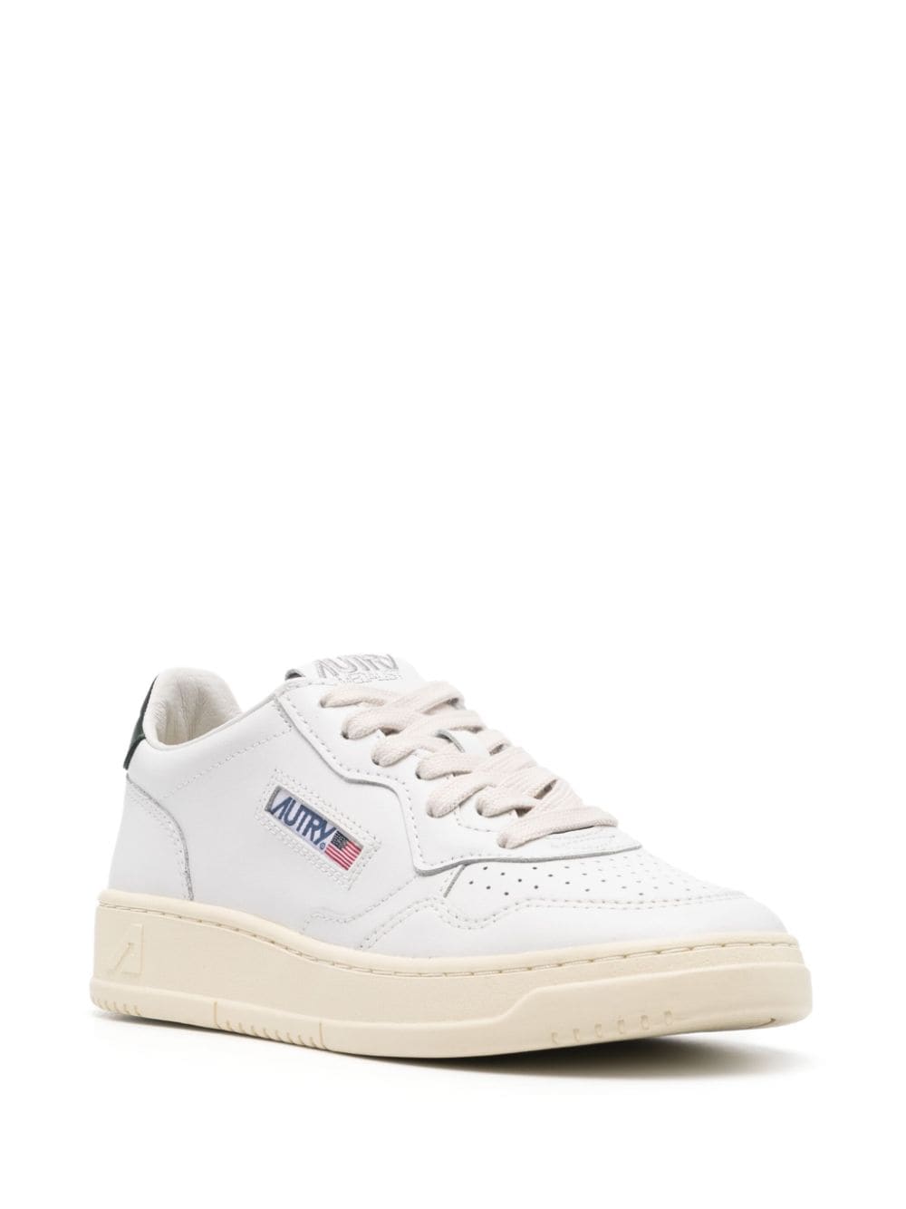 AUTRY Classic Leather Sneakers for Women - Low Top