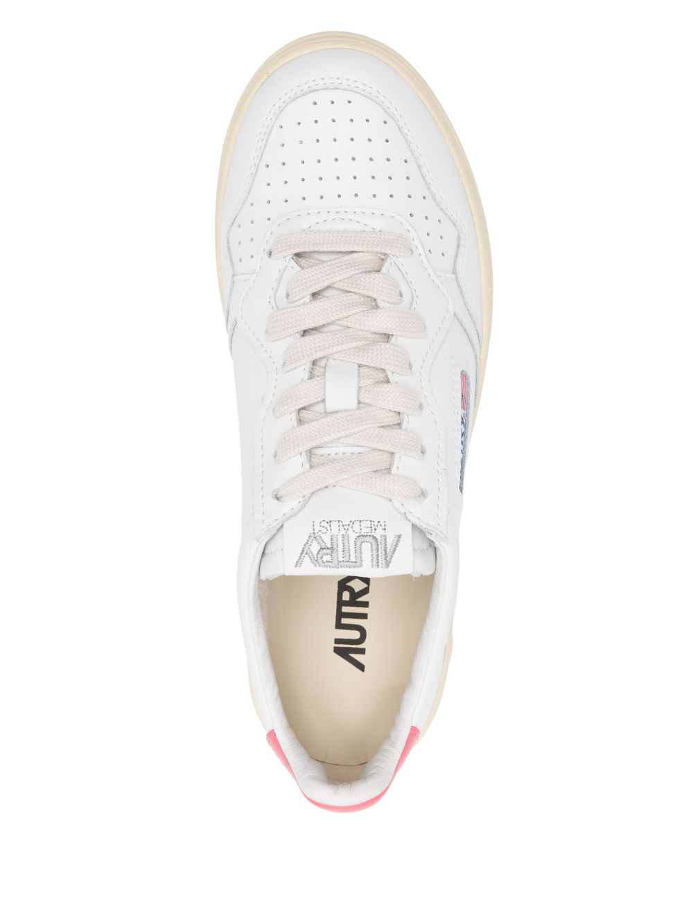 AUTRY Low Leather Lace-Up Sneakers for Women