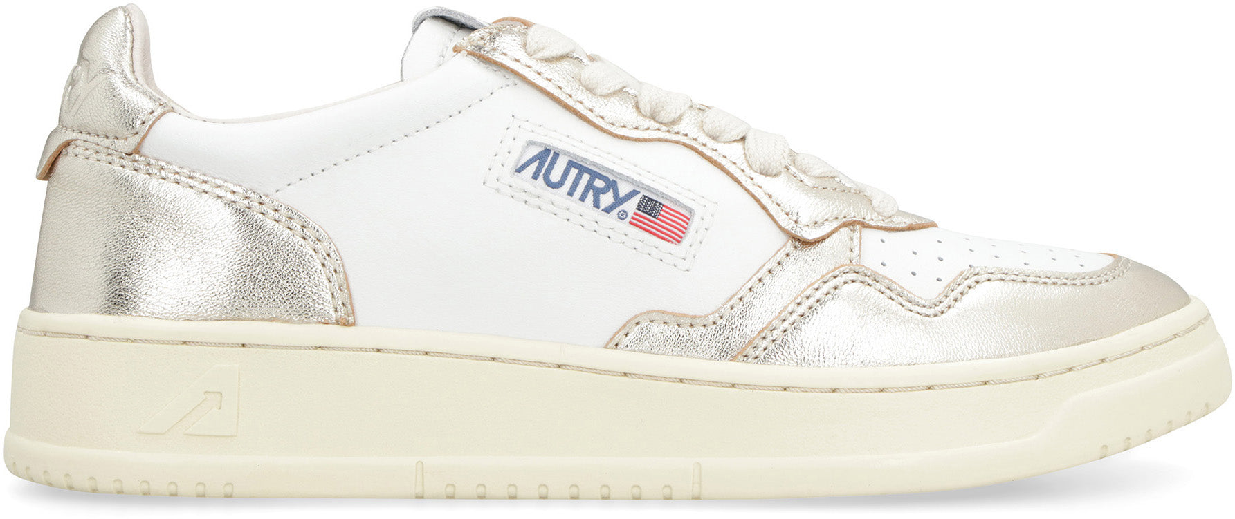 AUTRY Two-Tone Leather Medalist Sneaker for Women