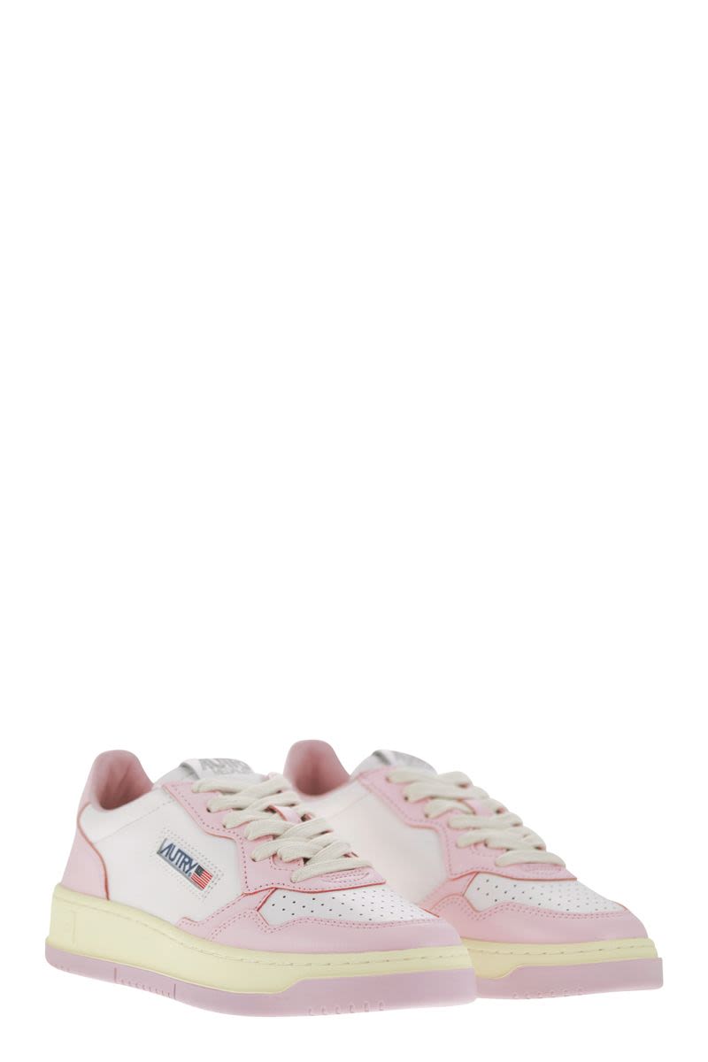 AUTRY Timeless Low Sneakers - Two-Tone Leather