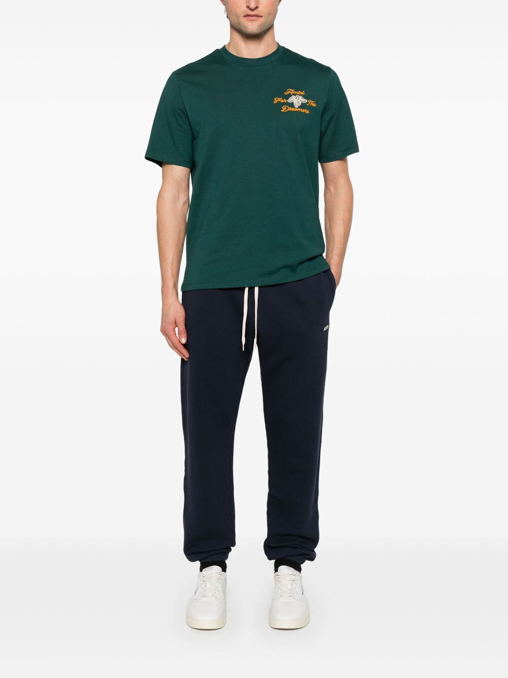 AUTRY Men's Soft Cotton Fleece Trousers - FW25