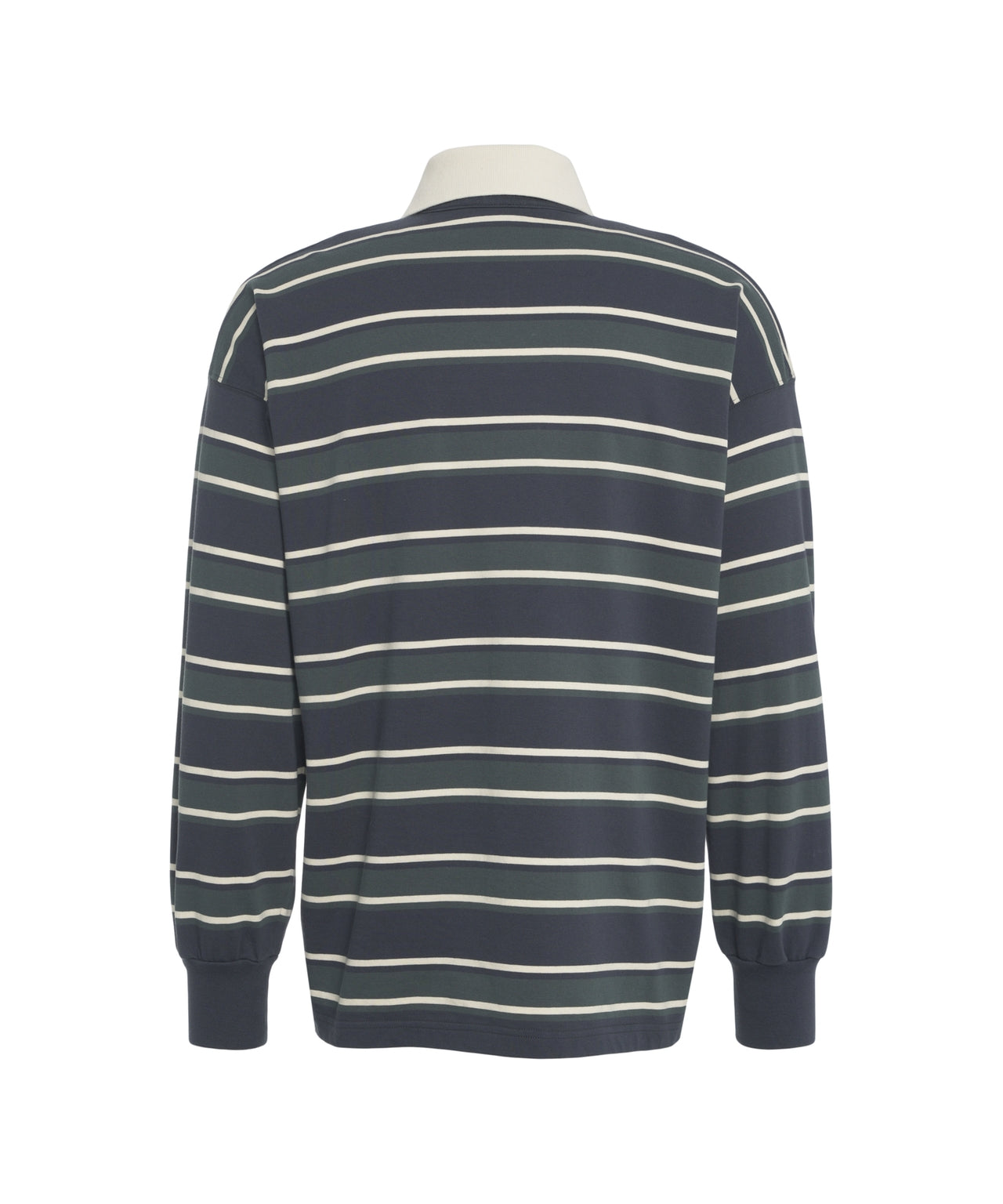 AUTRY Classic Striped Long Sleeve Polo