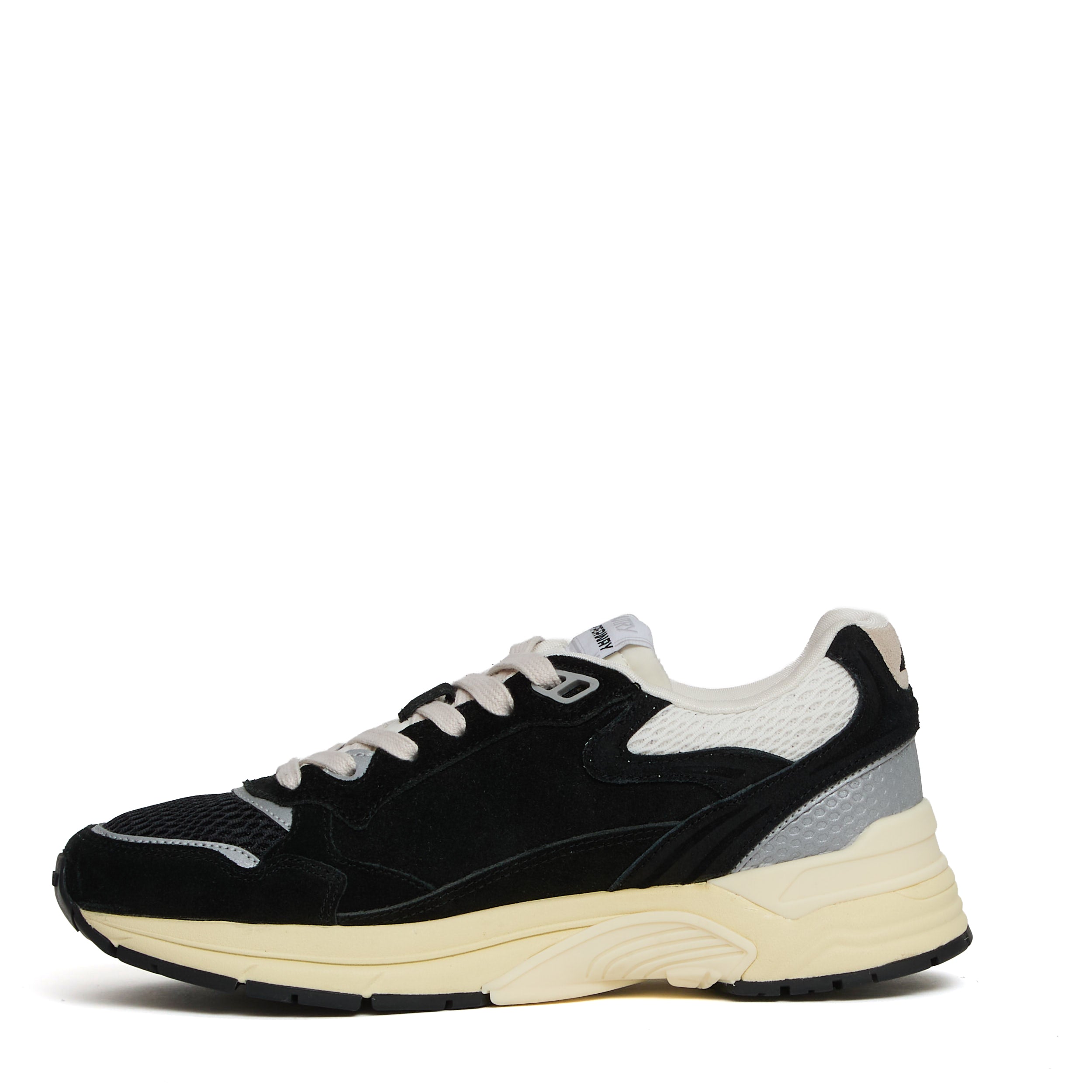 AUTRY Hyperway Sneaker in Mesh and Suede 3.5cm Sole Height