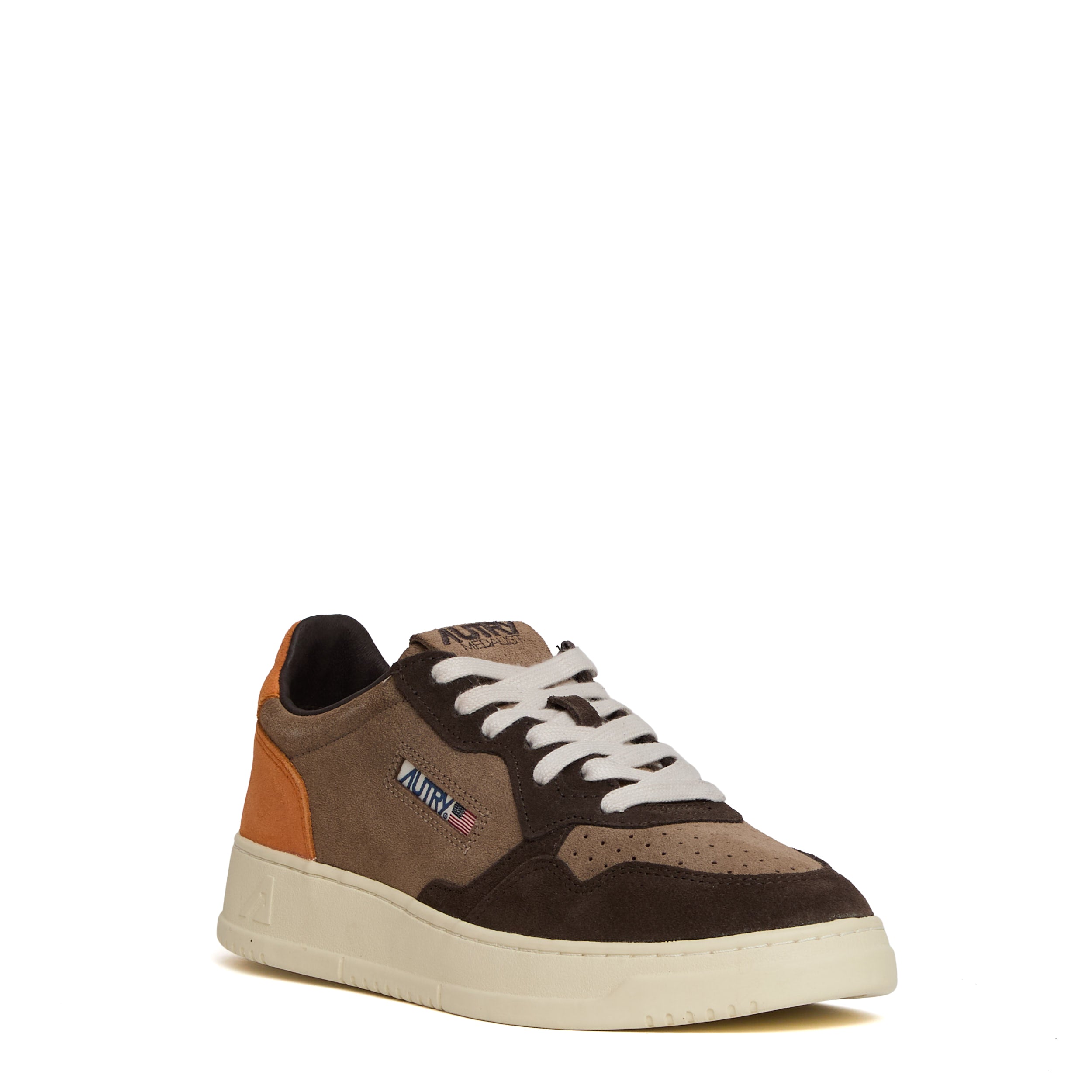 AUTRY Low Suede Sneaker for Men - Stylish Comfort with Lift