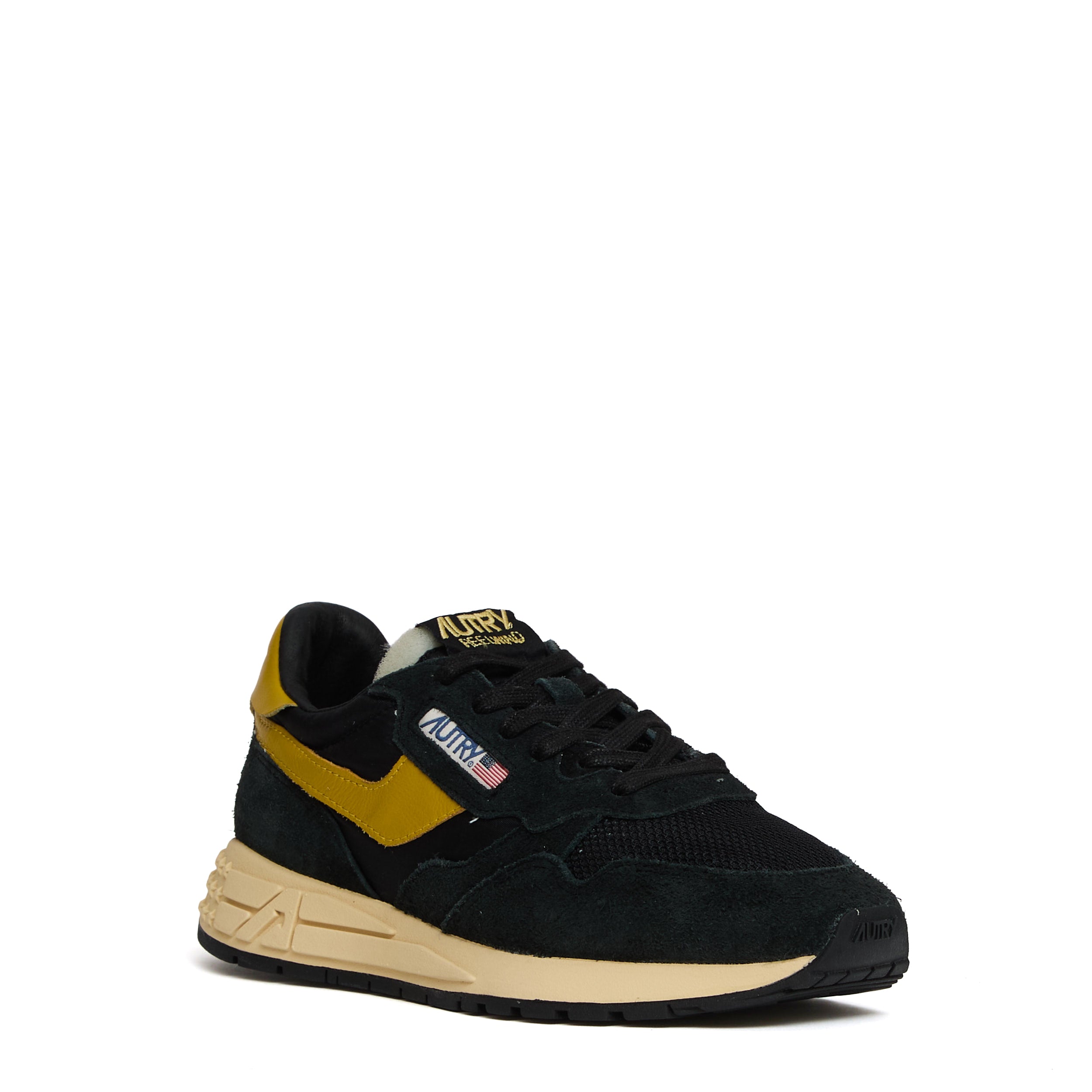 AUTRY Reelwind Low Nylon & Suede Sneakers