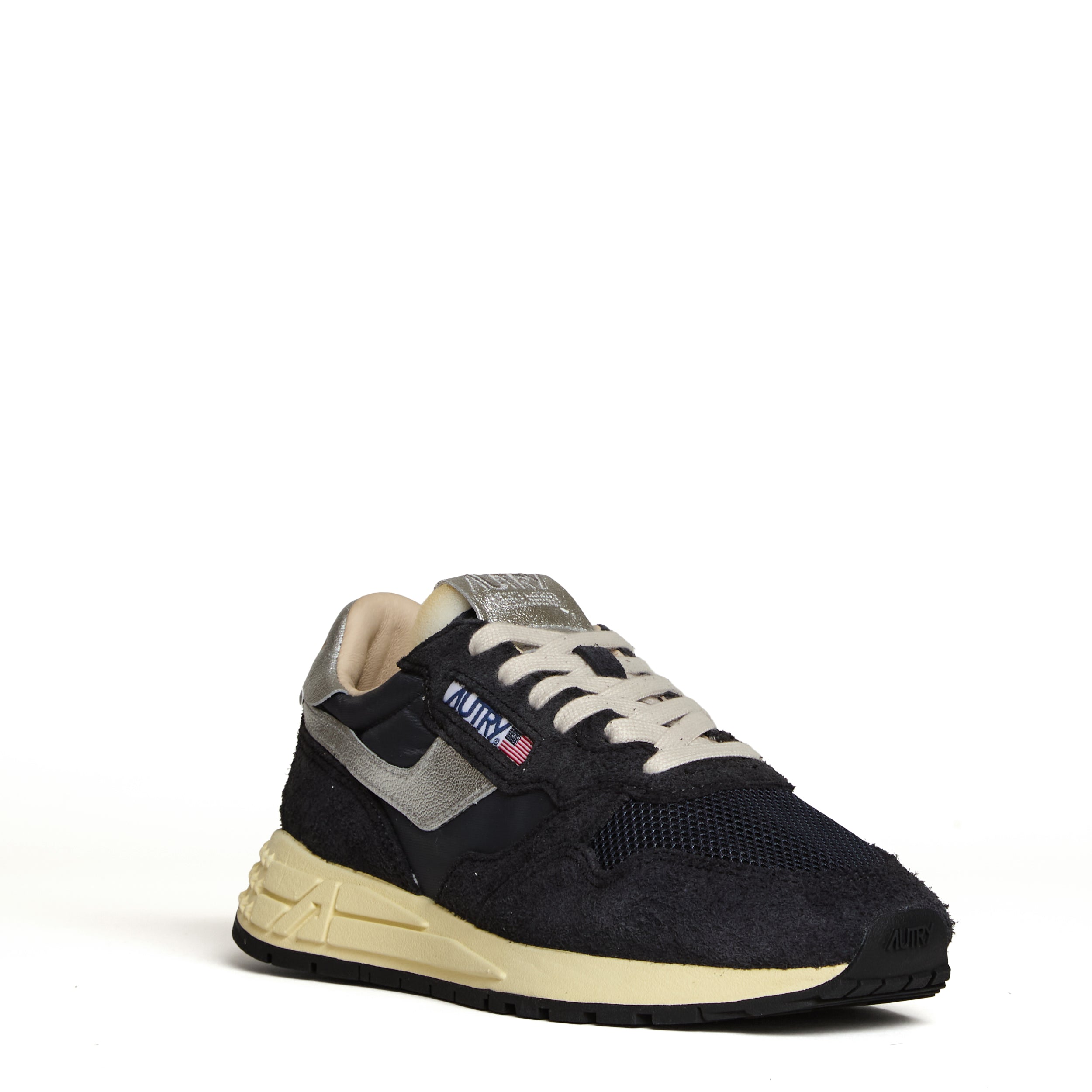 AUTRY Reelwind Low Nylon and Suede Sneakers with Comfortable Cushioning