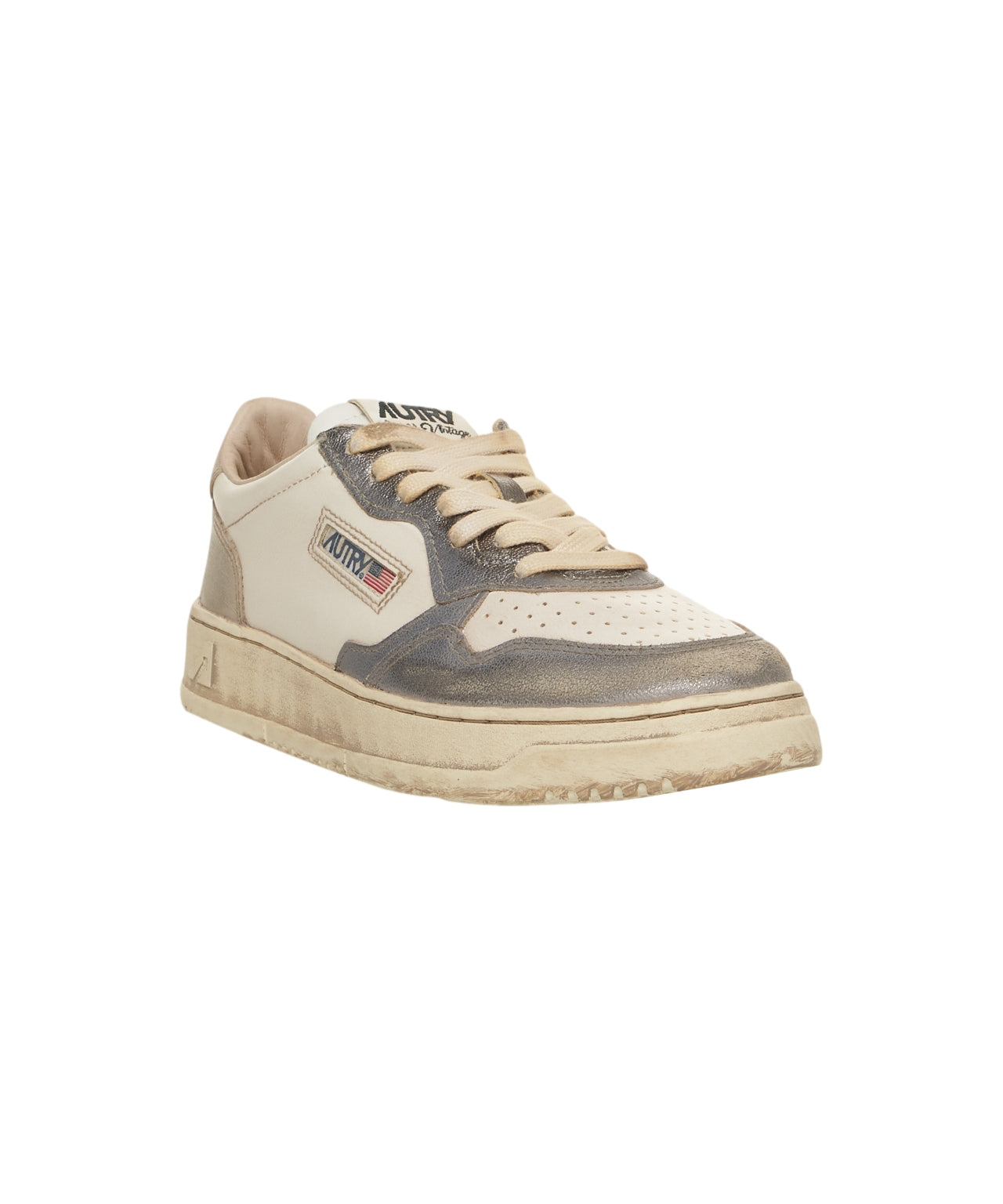 AUTRY Vintage-Inspired Low-Top Sneakers for Women
