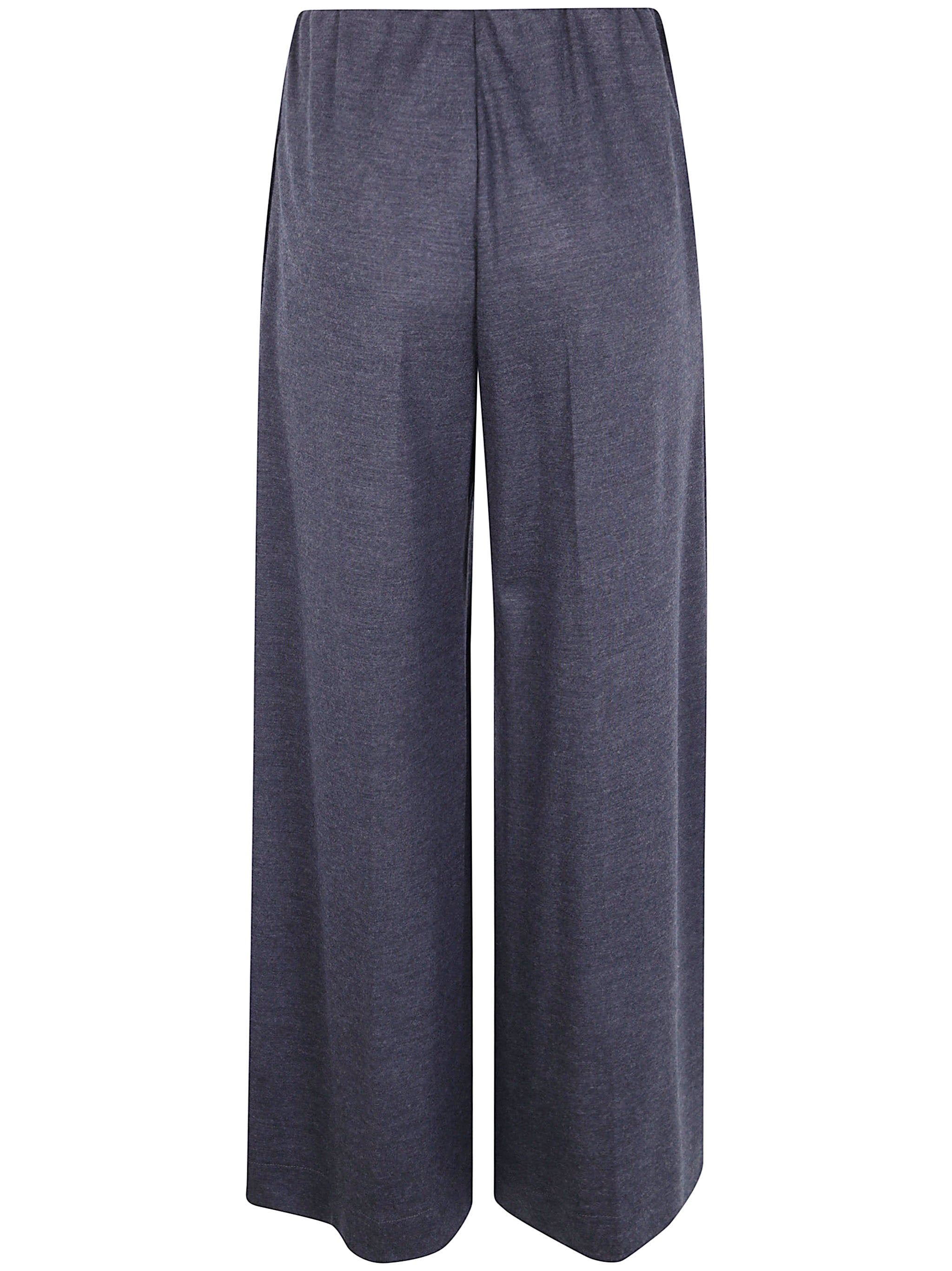 HARRIS WHARF LONDON Wide Leg Cropped Trousers