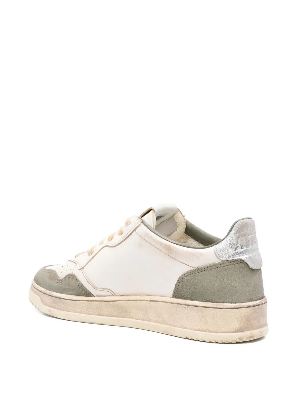 AUTRY Vintage Low Suede Sneakers for Men