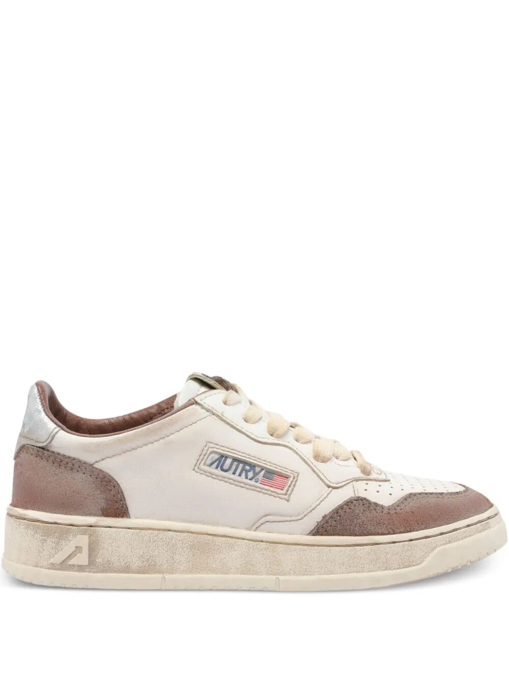 AUTRY Vintage Low Suede Sneakers for Women