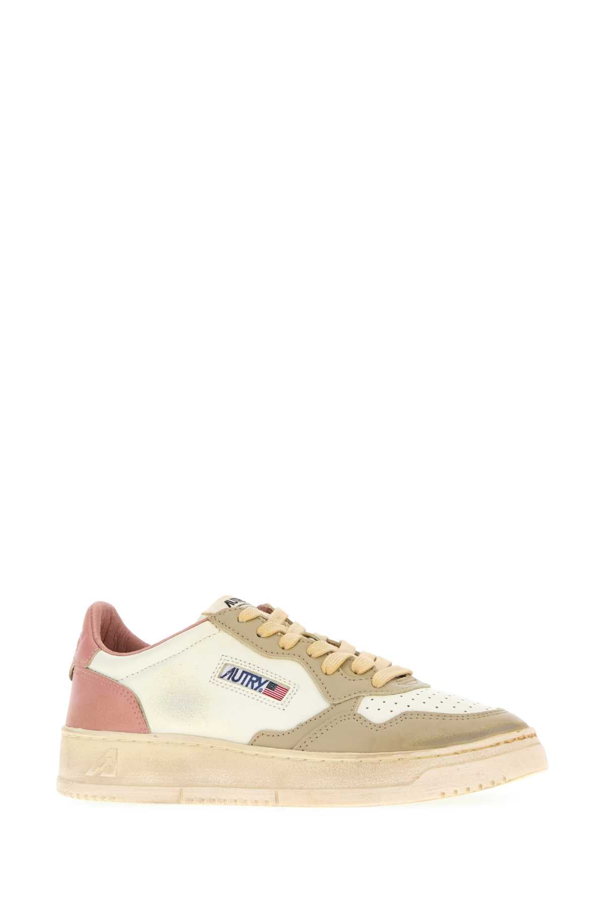 AUTRY Multicolor Leather Sneaker for Women