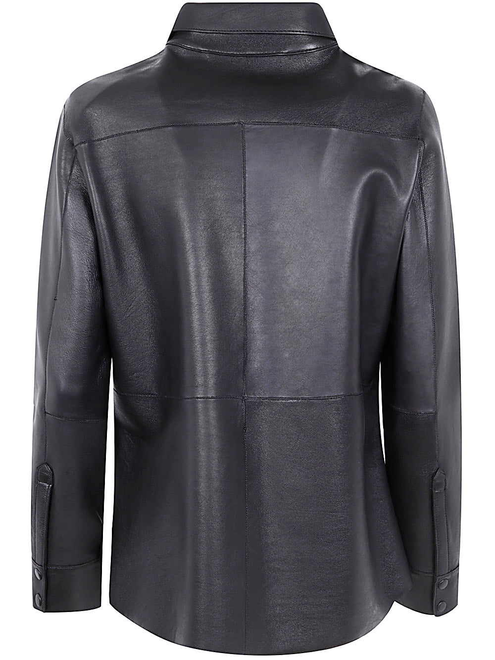 THE JACKIE LEATHERS Mini Leather Avril Shirt for Women